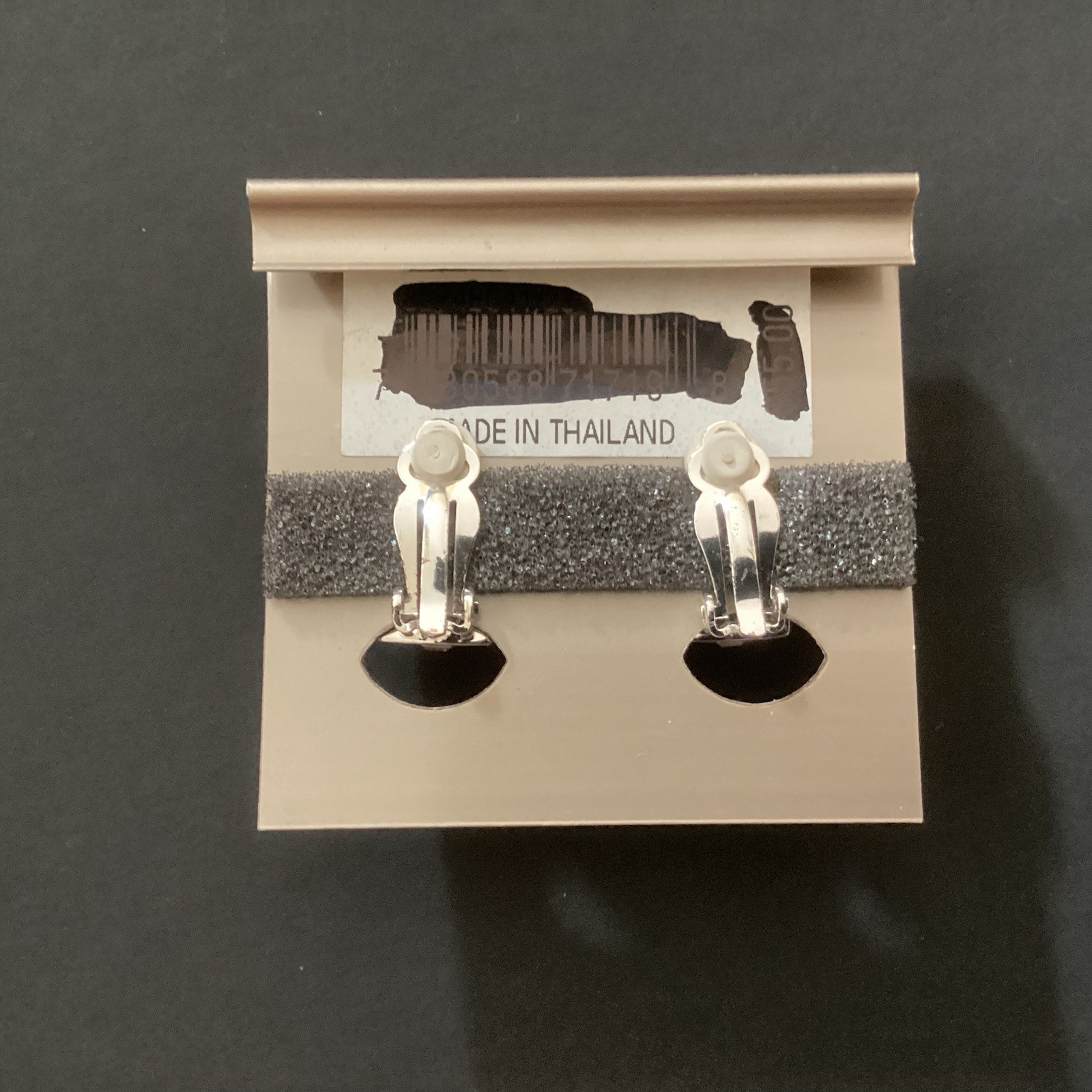 Pair Of Vintage Carolee Clip-on Earrings, Unused