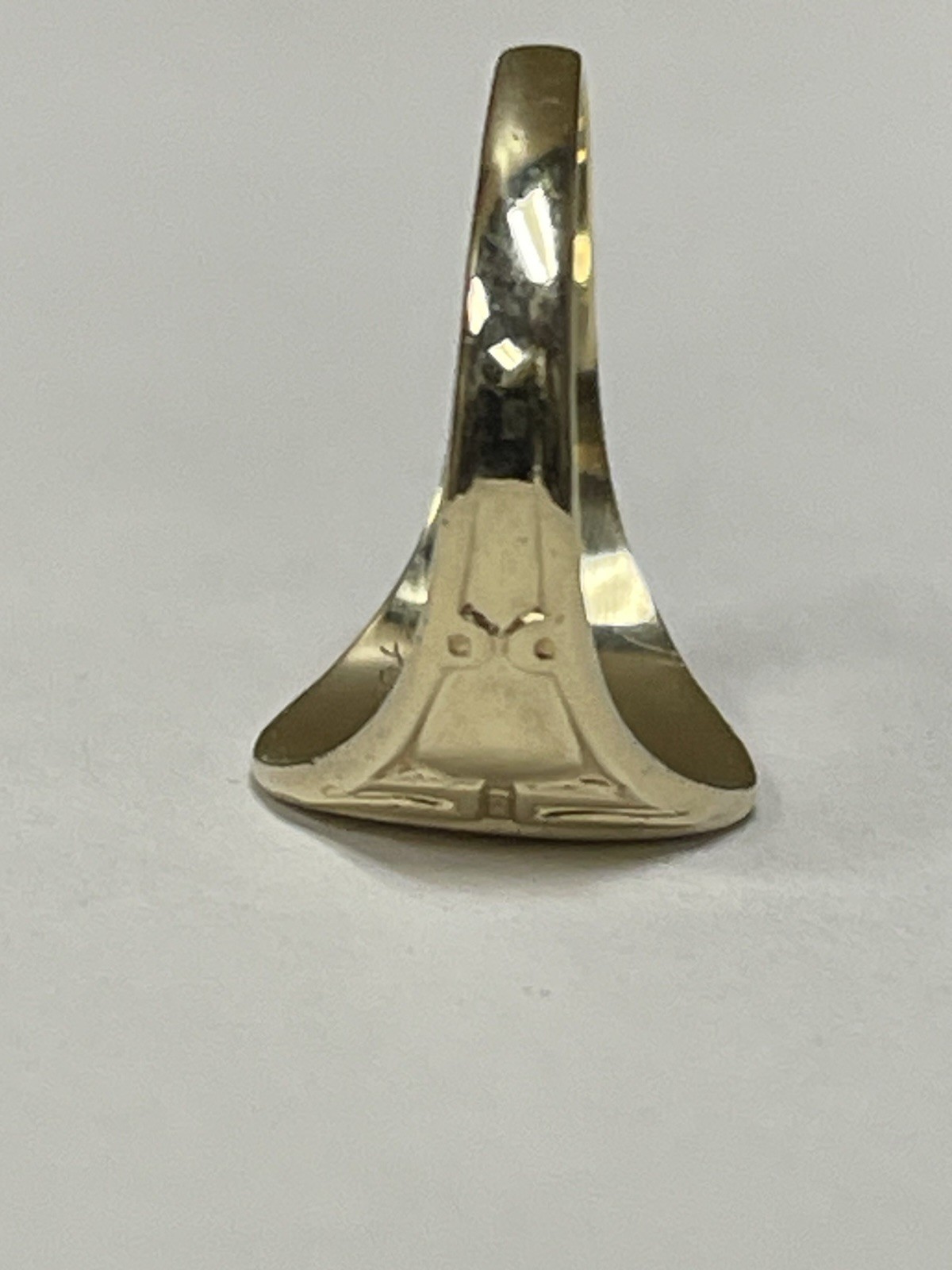 Vintage 10k Yellow Gold Ring Size 4.25 Letters RDM Monogram Engraved Love Dad