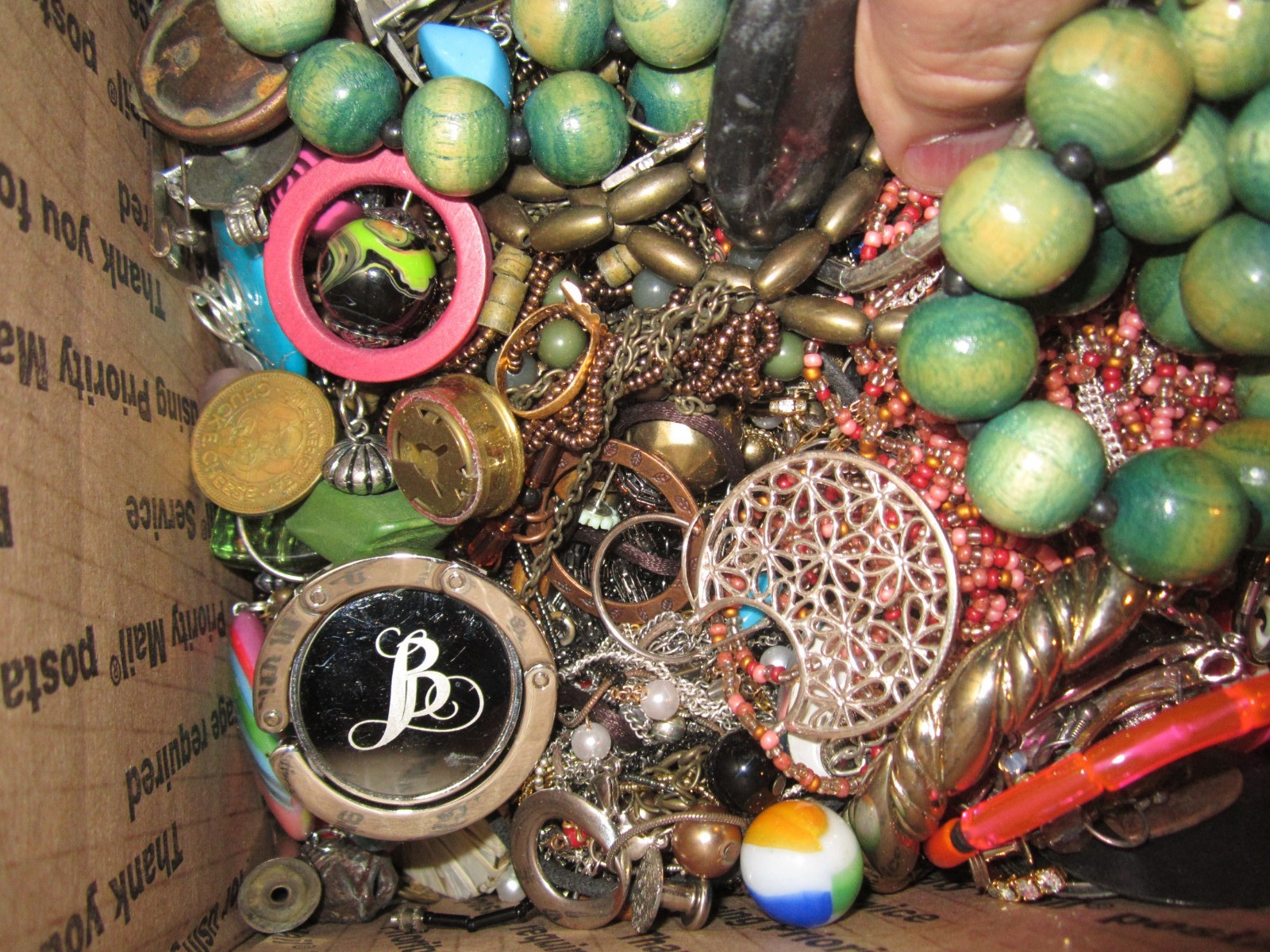 MASSIVE LOT OF WATCHES AND JEWELRY – UNSEARCHED – 16LBS 3OZ – MOSTLY WEARABLE