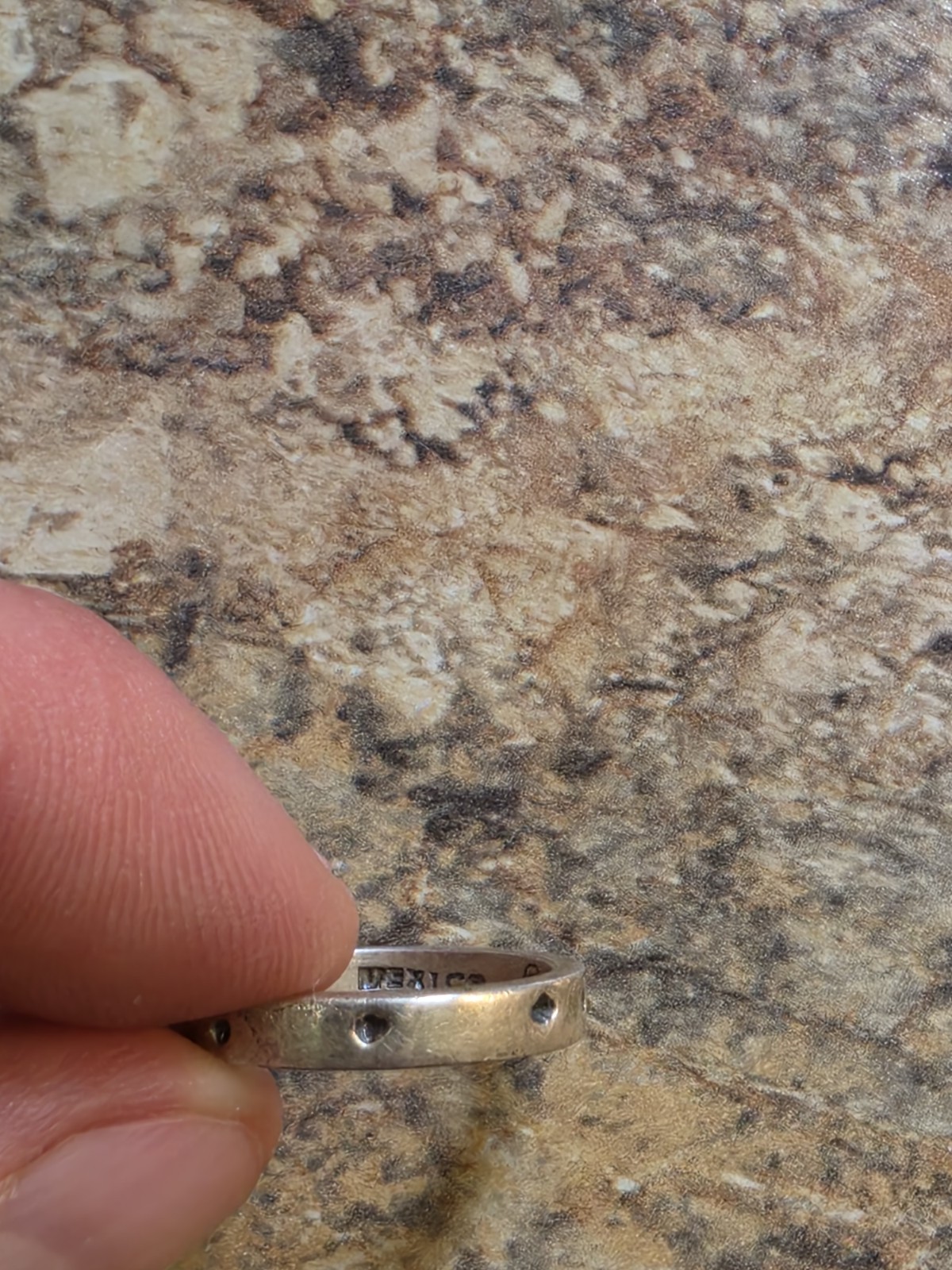 Vintage .925 Silver Ring Stamped Mexico