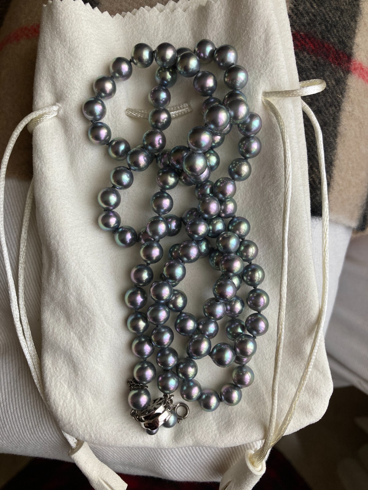 Faux Pearl, 8mm, 33.5″ Necklace