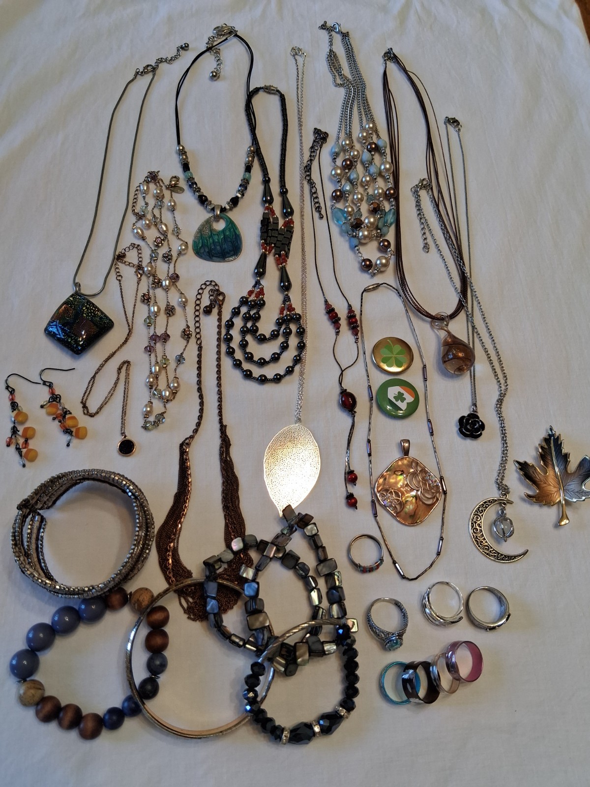 Mixed Lot Vintage Jewelry One pound Premier Design and unknown marks