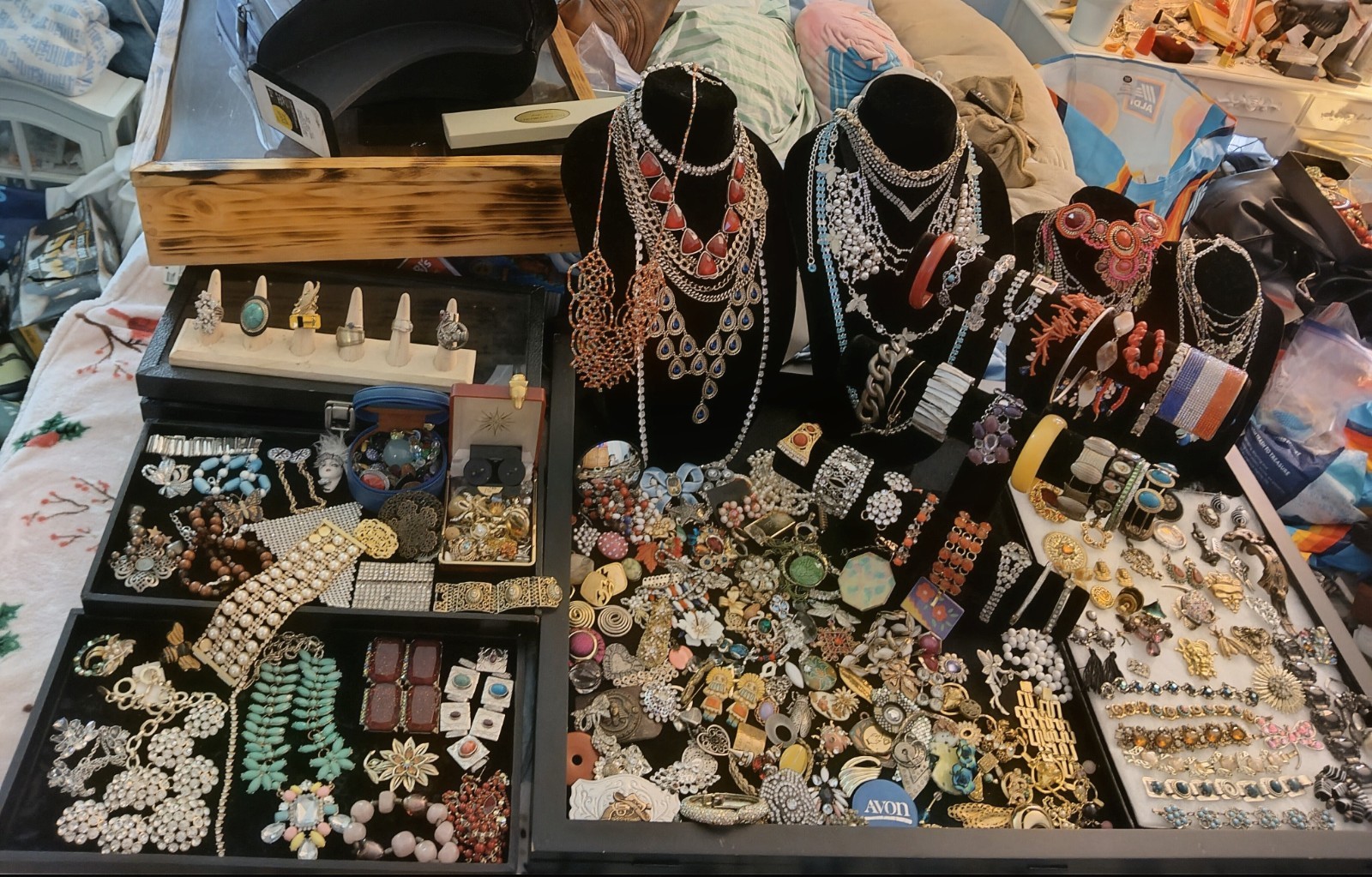 HUGE *REPAIR~HARVEST~CRAFT* Vintage & Costume Jewelry Lot RS * 350+ PCS 14+ Lbs