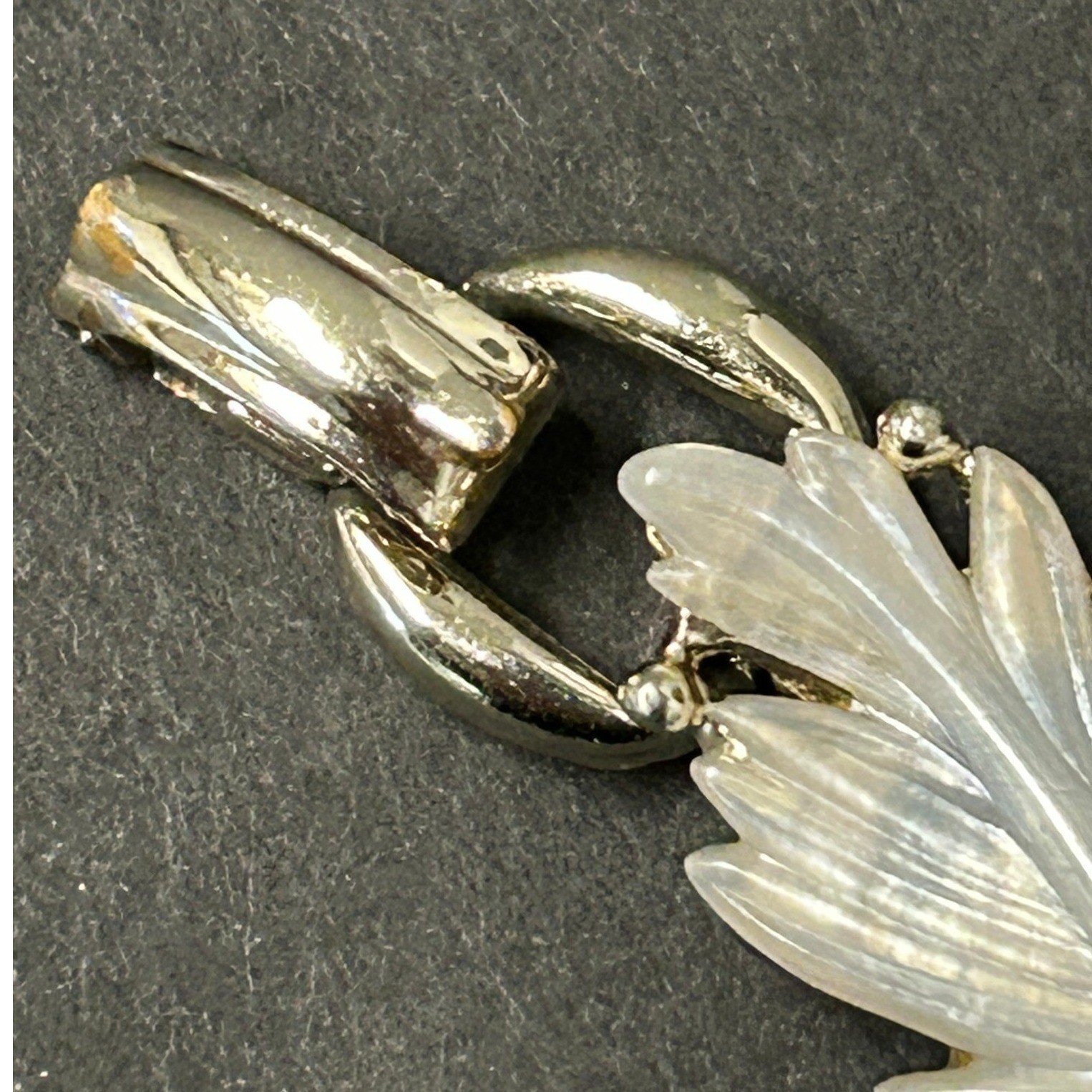 Vintage Lucite Leaf Bracelet and Earrings Jewelry Set Multicolor Rhinestones