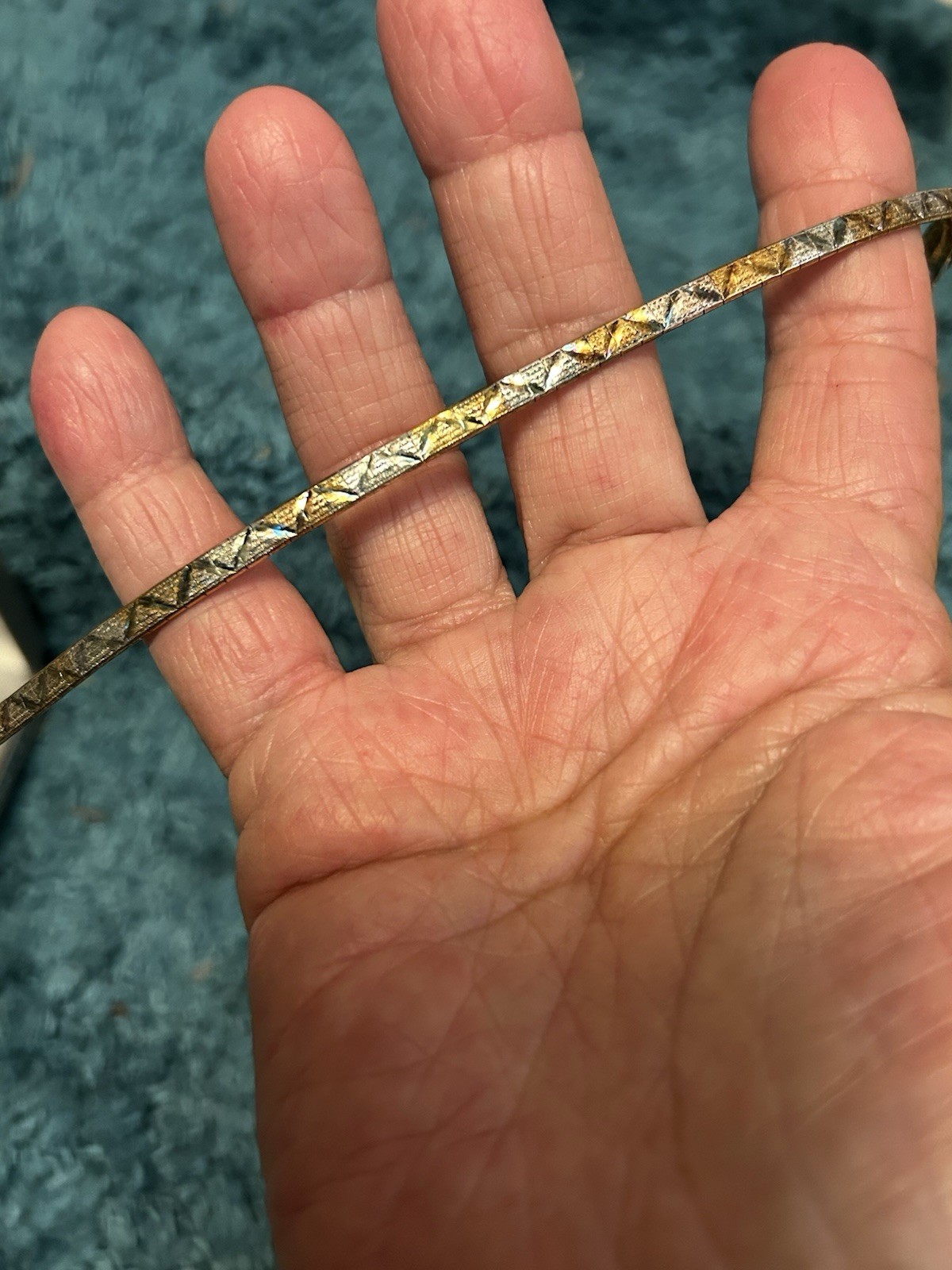 Vintage .925 Sterling Silver Bracelet made in Italy