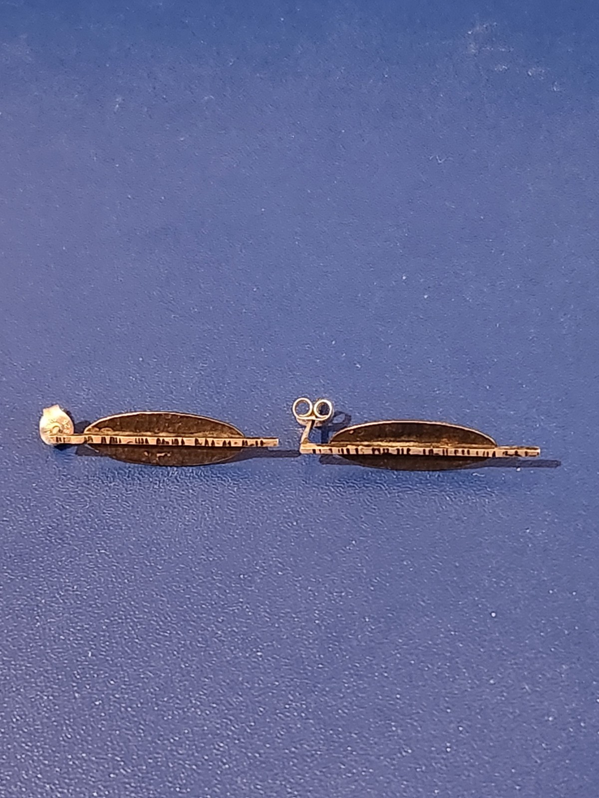 Sterling Silver Art Deco Dangle Earrings