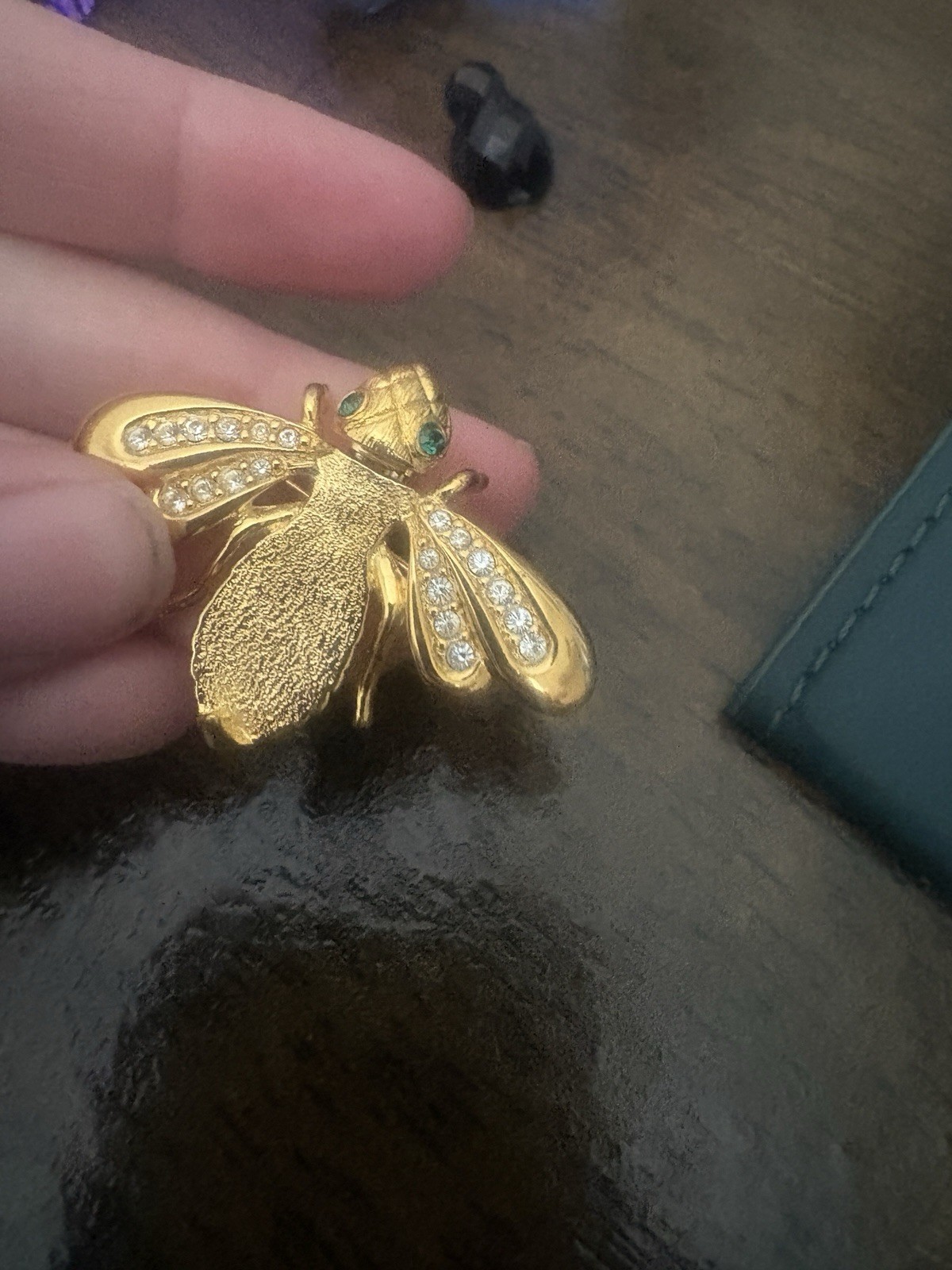 Joan Rivers Classics Figural Bee Brooch Set- 10 Interchangeable Thoraxes