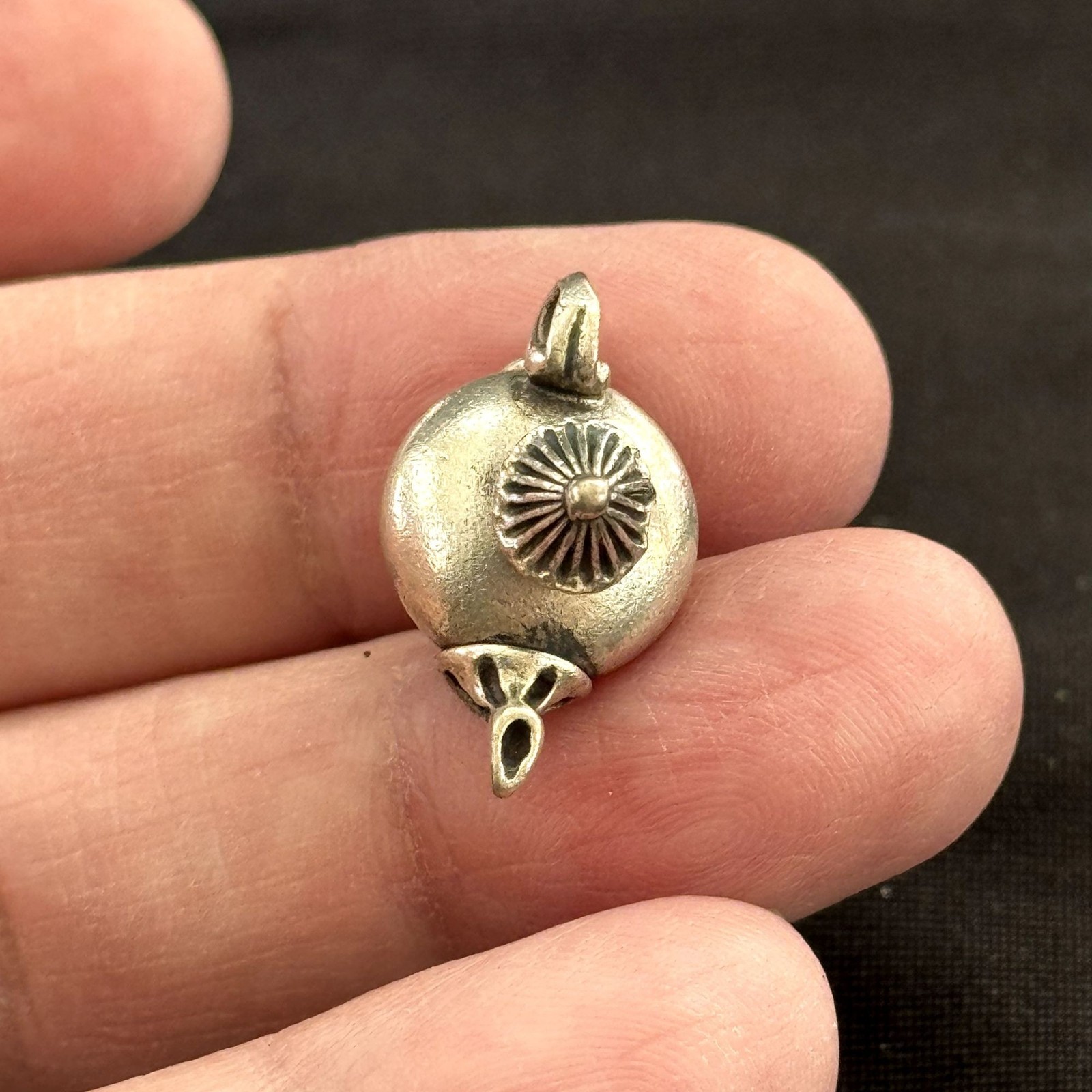 Traditional Dangle Teapot Charm Vintage Beau 925 Sterling Silver .75” Length