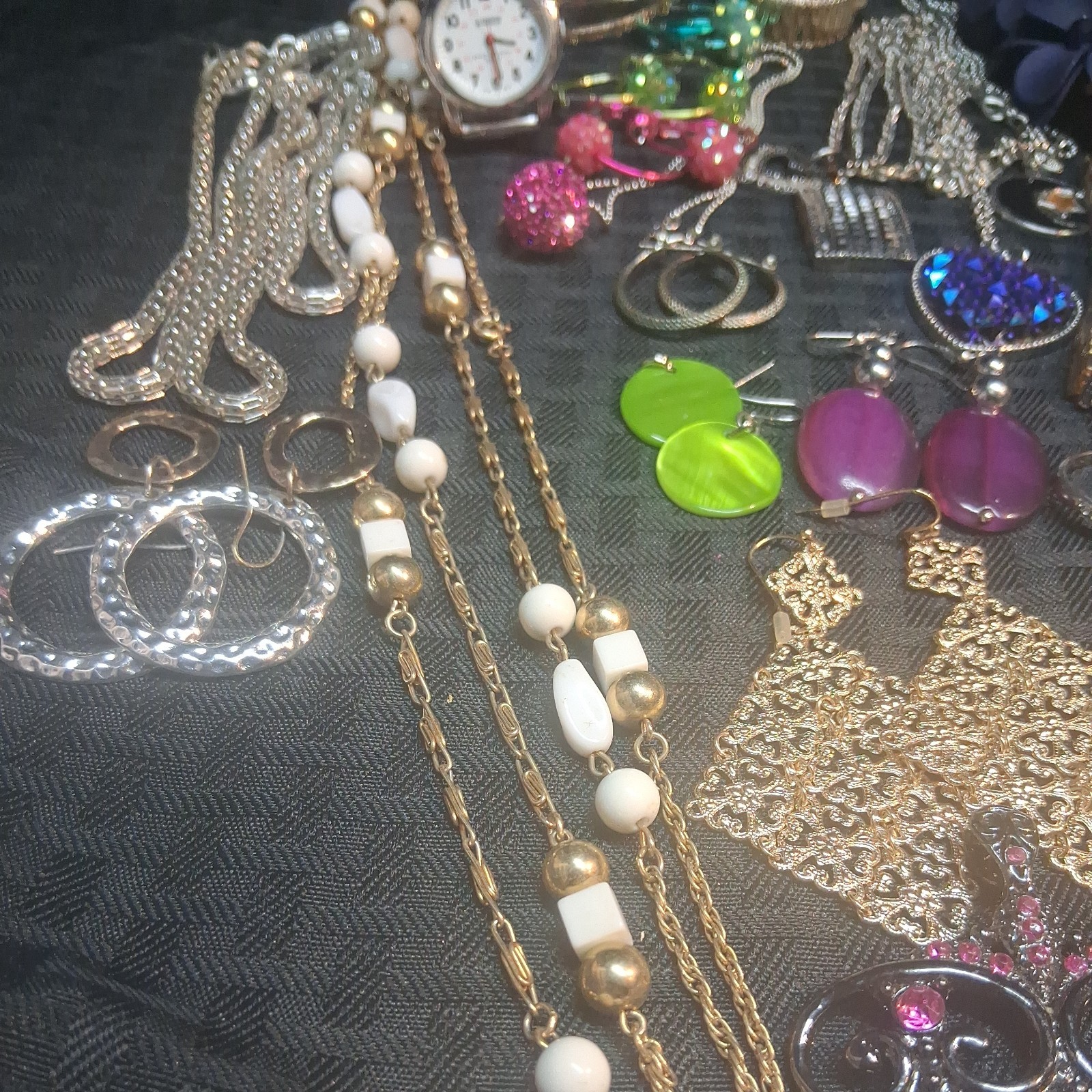 HUGE! Vintage to Now JUNK DRAWER LOT Estate Jewelry Unsearched Untested