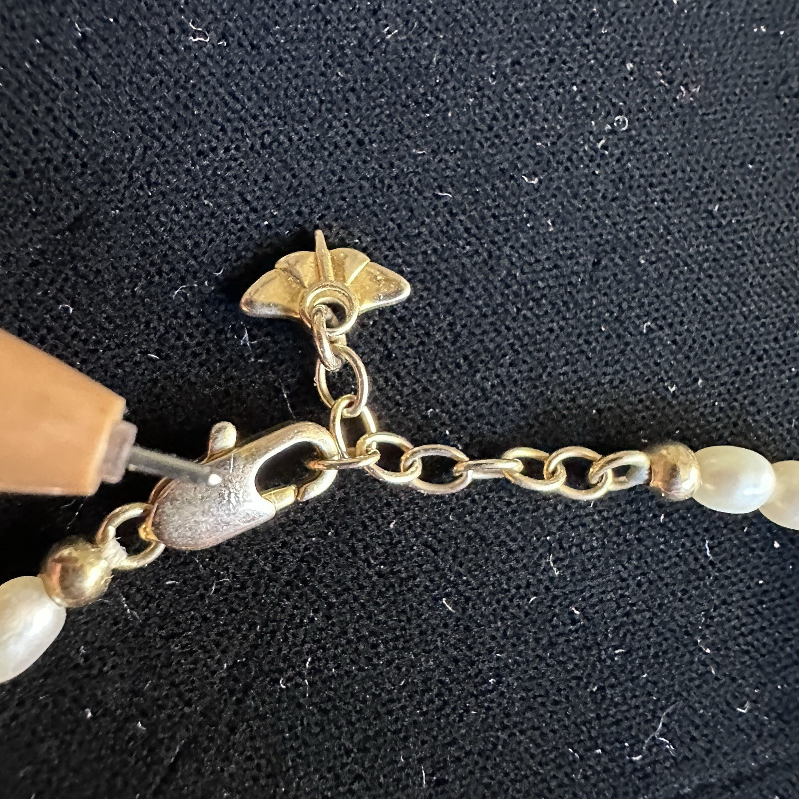 Missoma X Harris Reed 18k Gold Plate/ Natural Pearls In Good Hands Bracelet READ