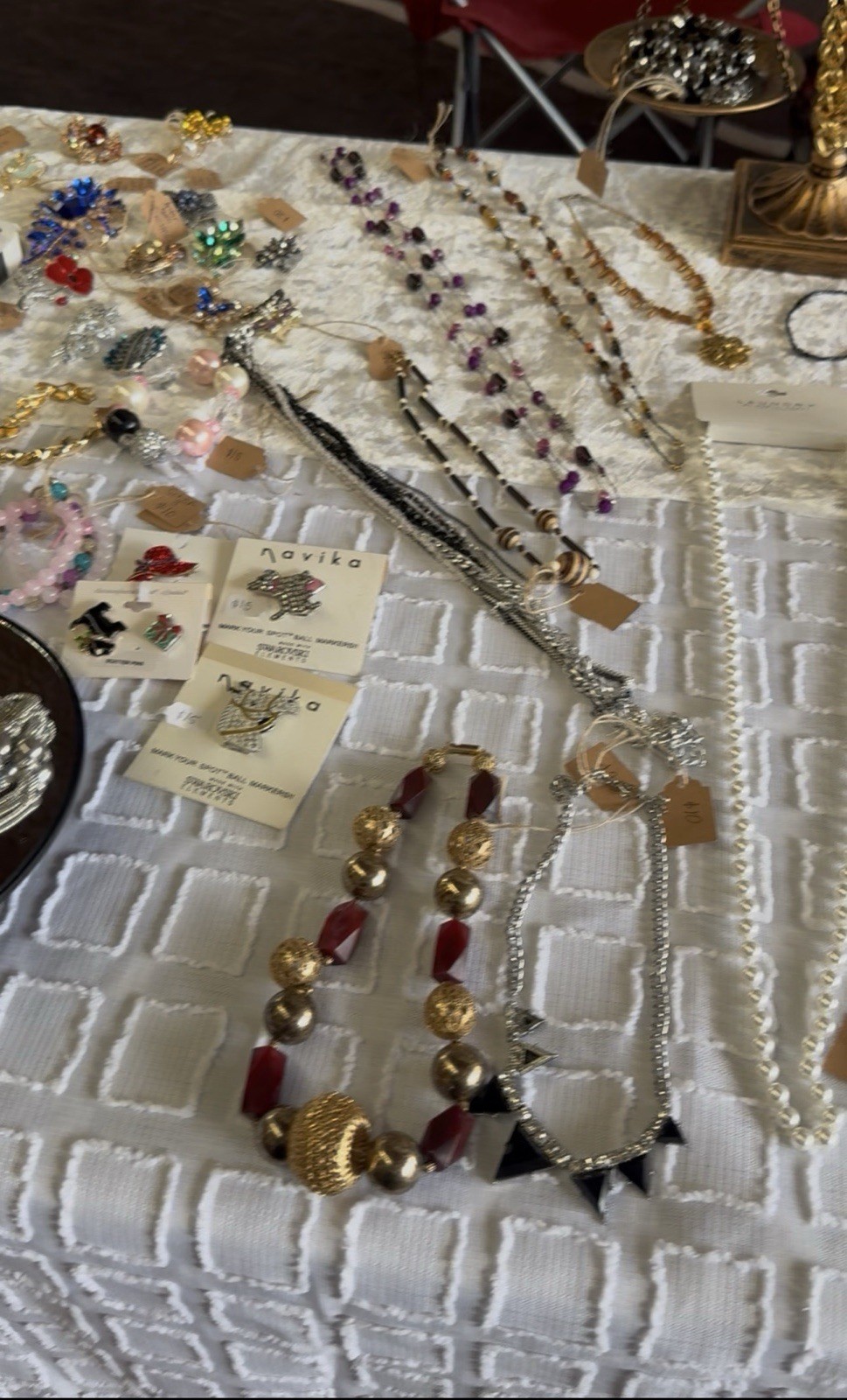 Vintage Jewelry Set 100+pc, Crystal, Stone, Glass, Metal Jewelry NO JUNK