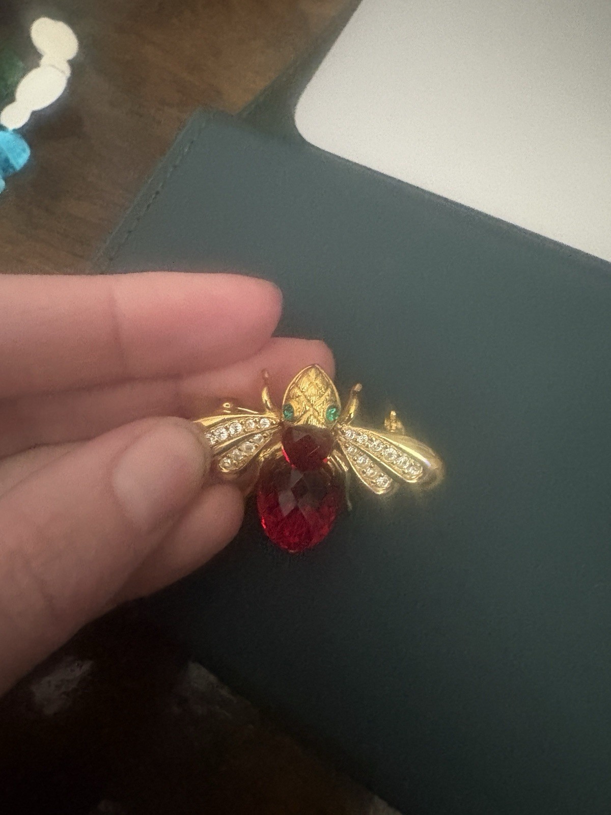 Joan Rivers Classics Figural Bee Brooch Set- 10 Interchangeable Thoraxes