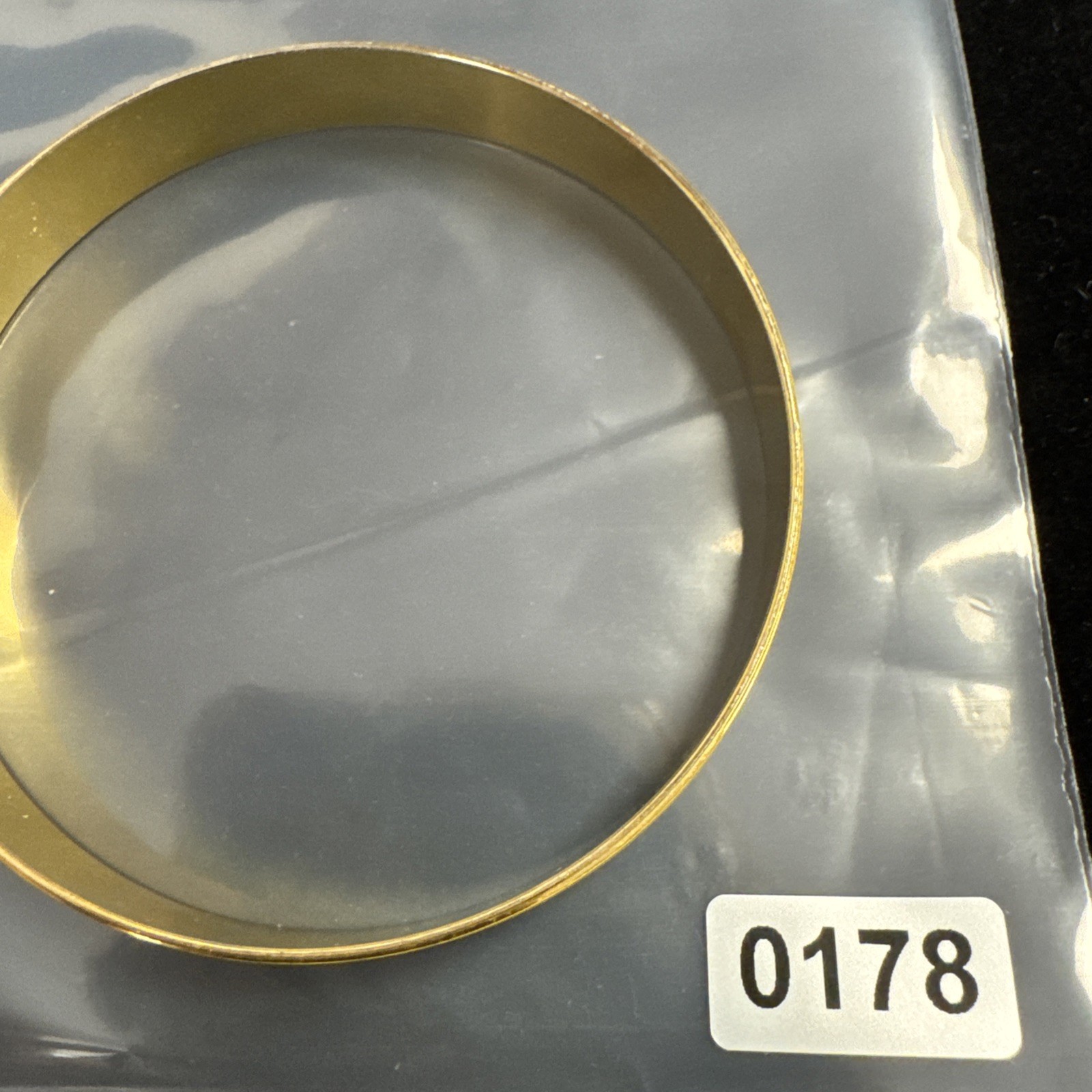 Vintage Bangle Yellow Enamel & Metal Bracelet signed Japan
