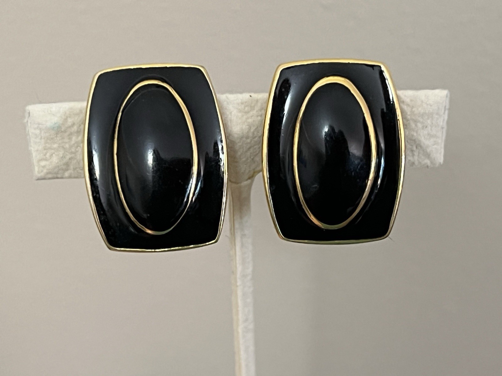 Vintage Gold Black Jewelry Lot —Damascene, Trifari, Sarah Coventry, Monet, More