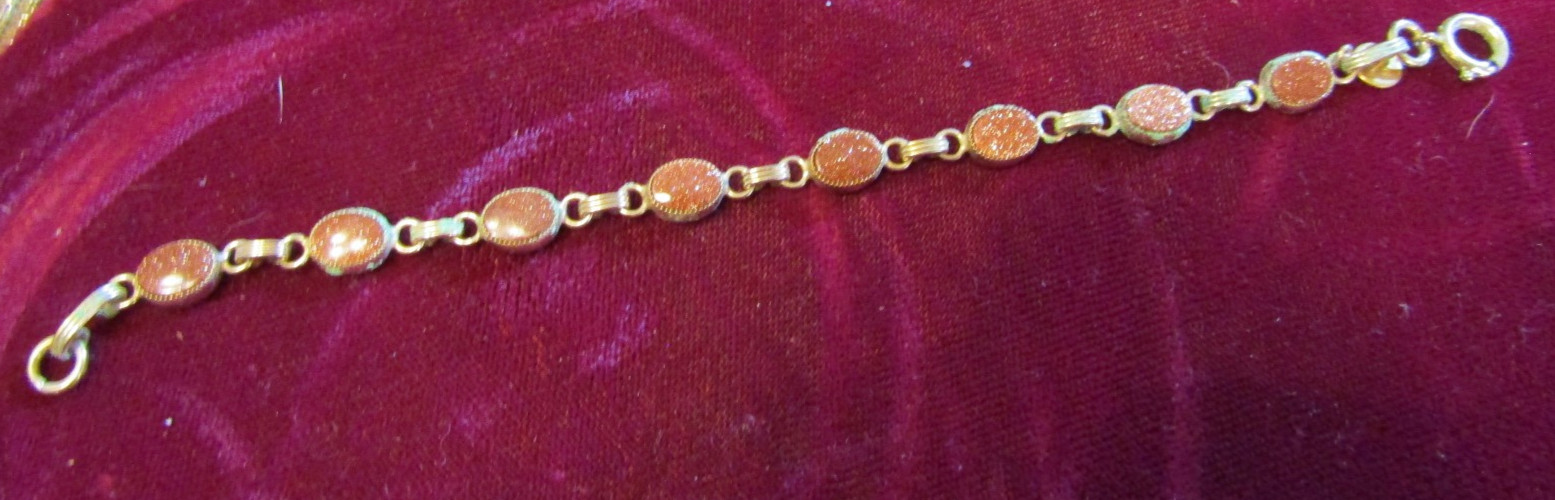 Vintage , “Catamore” , 12k Gold Filled , 7in Bracelet , Excellent