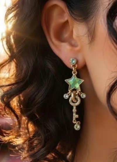 Vintage Pilgrim Danish Dangle Earrings