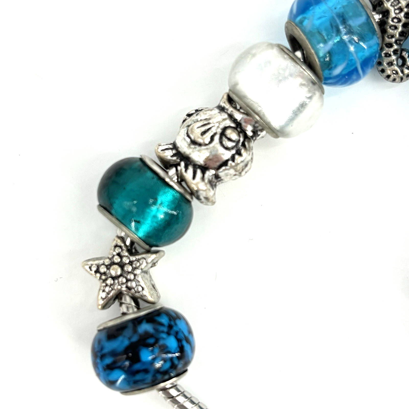 Lot Costume Jewelry Sea Creatures, Seed & SW Bracelets Lady & Heart Brooches VTG