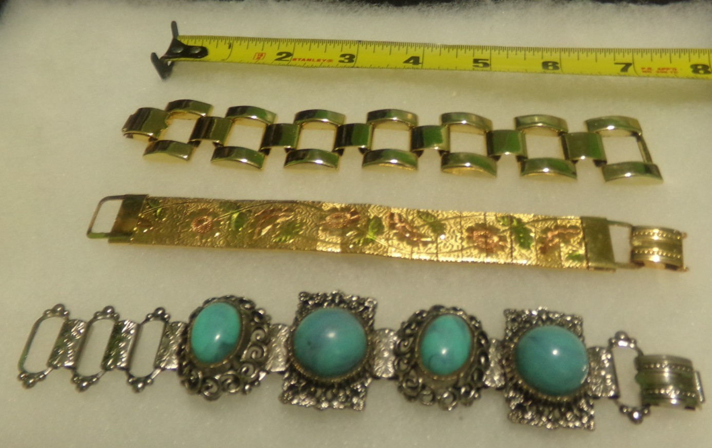 VINTAGE UNSIGNED BRACELET LOT