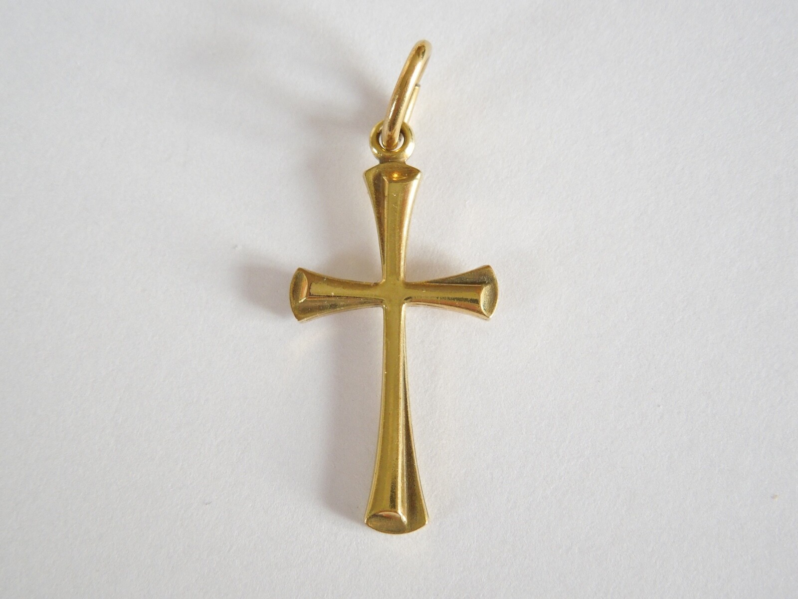 Small cross Pendant None Precious 0.0388oz/1 5/16×0 5/8in