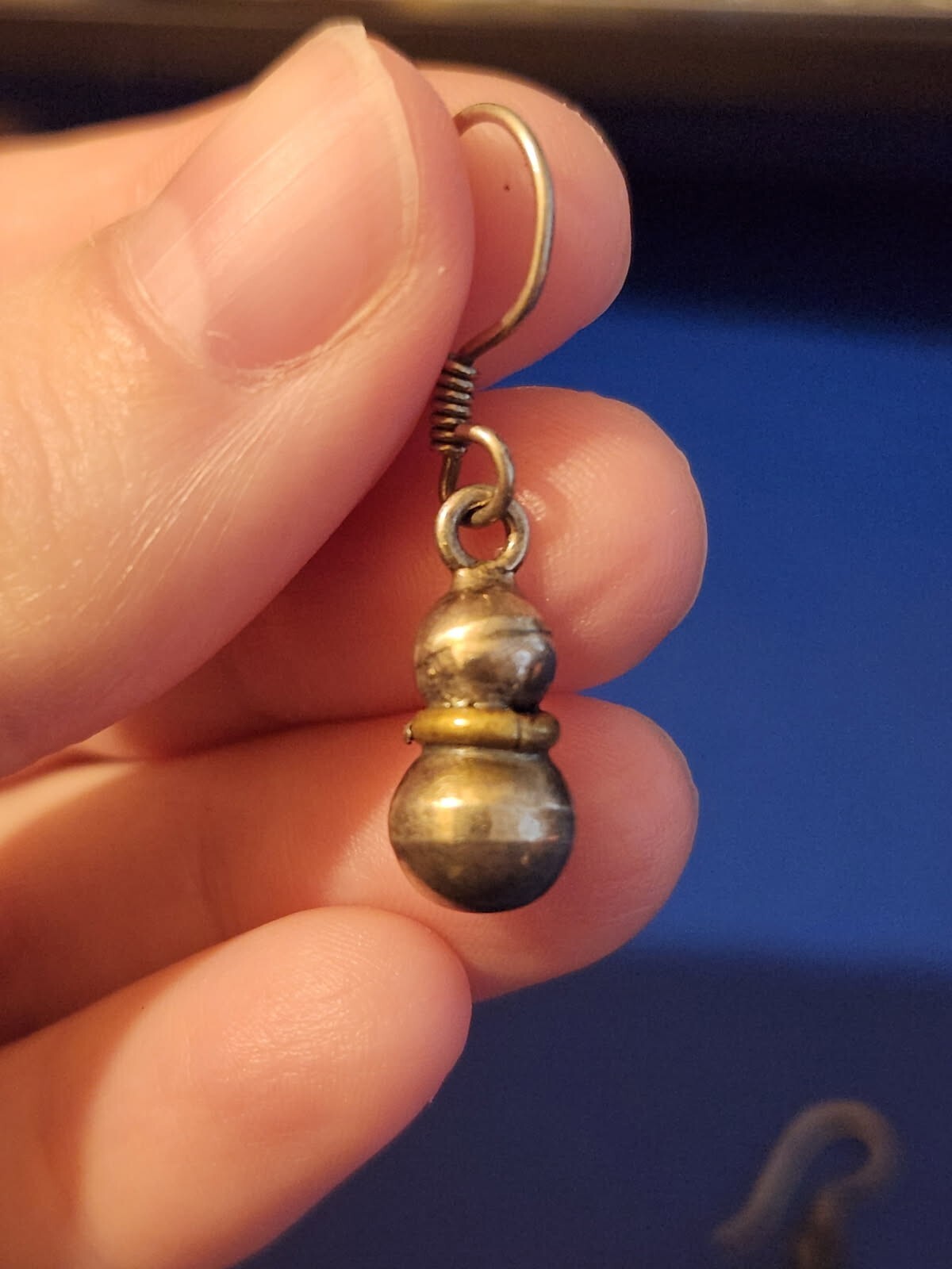 Sterling Silver Ball Dangle Earrings