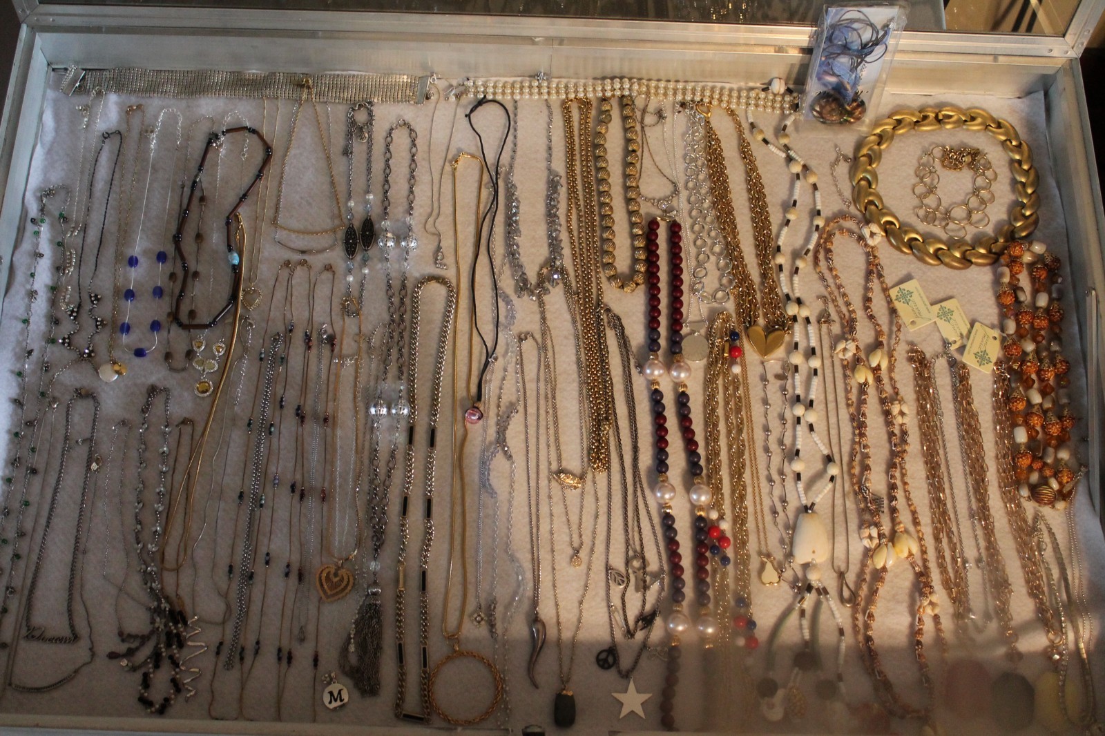 Vintage Necklace Lot Emmons Joan Rivers Morano Loft Hong Kong Japan Most Signed