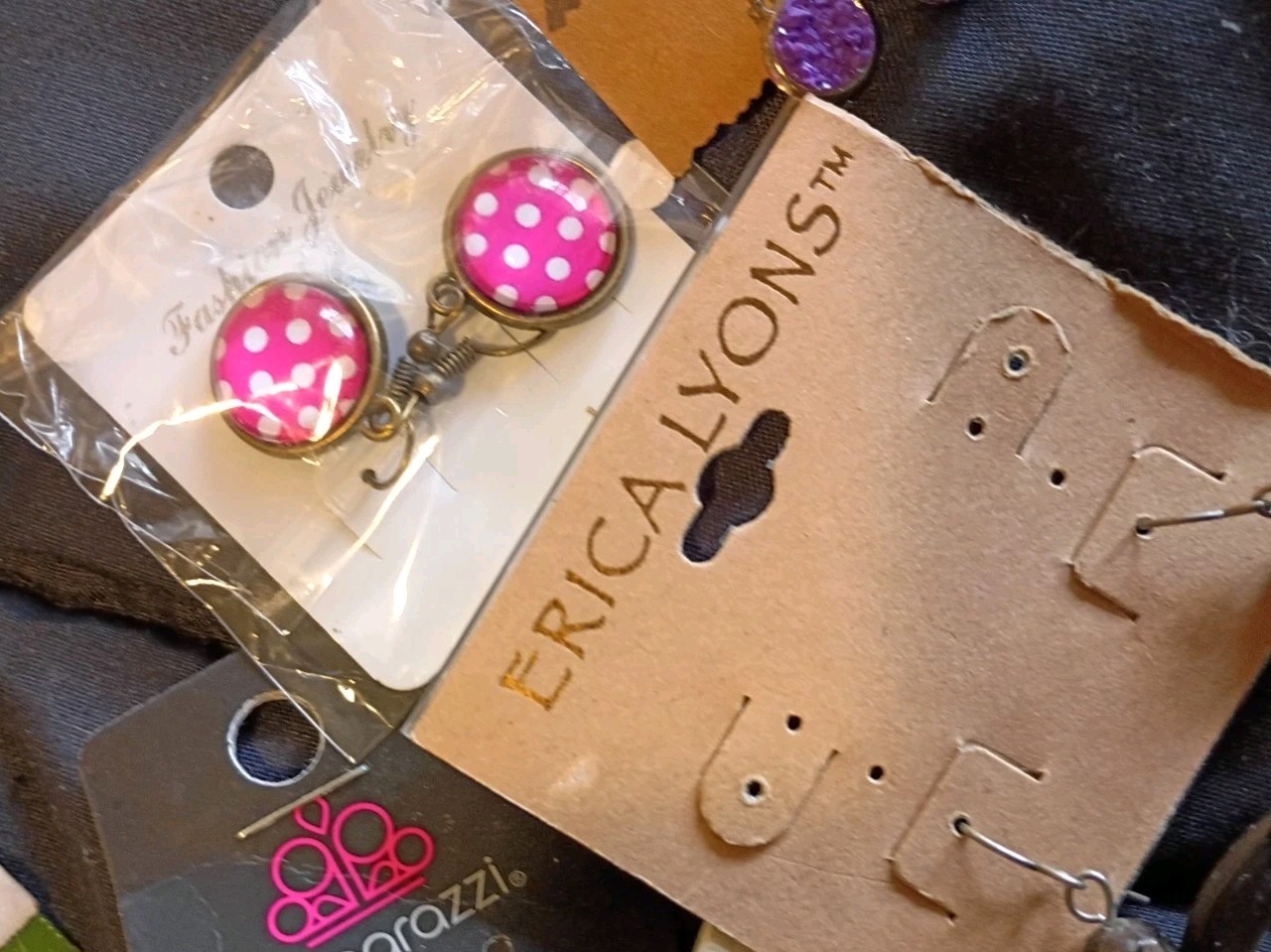 Lot of New Over 15 Pierced Earrings Vintage to Modern