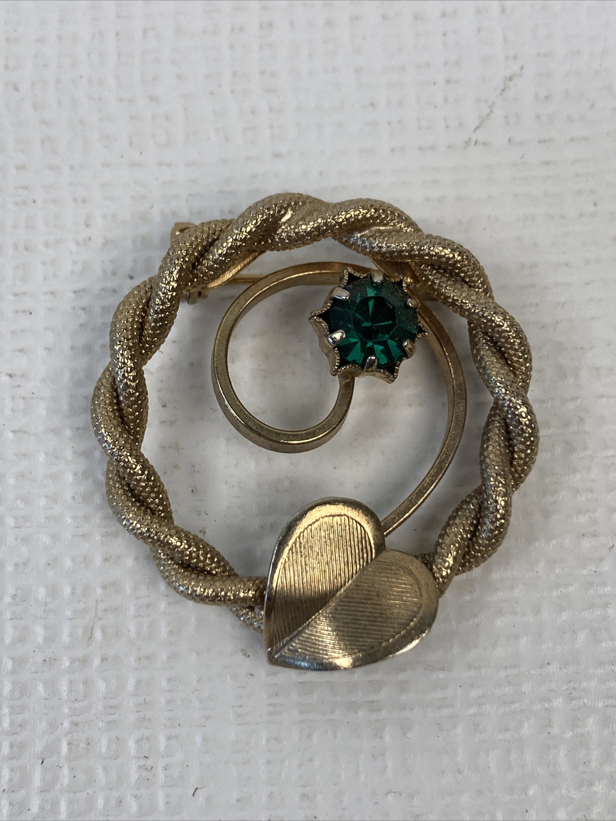 Vtg Van Dell 1/20 12K GF Necklace & Other Vintage Jewelry Pins Earrings