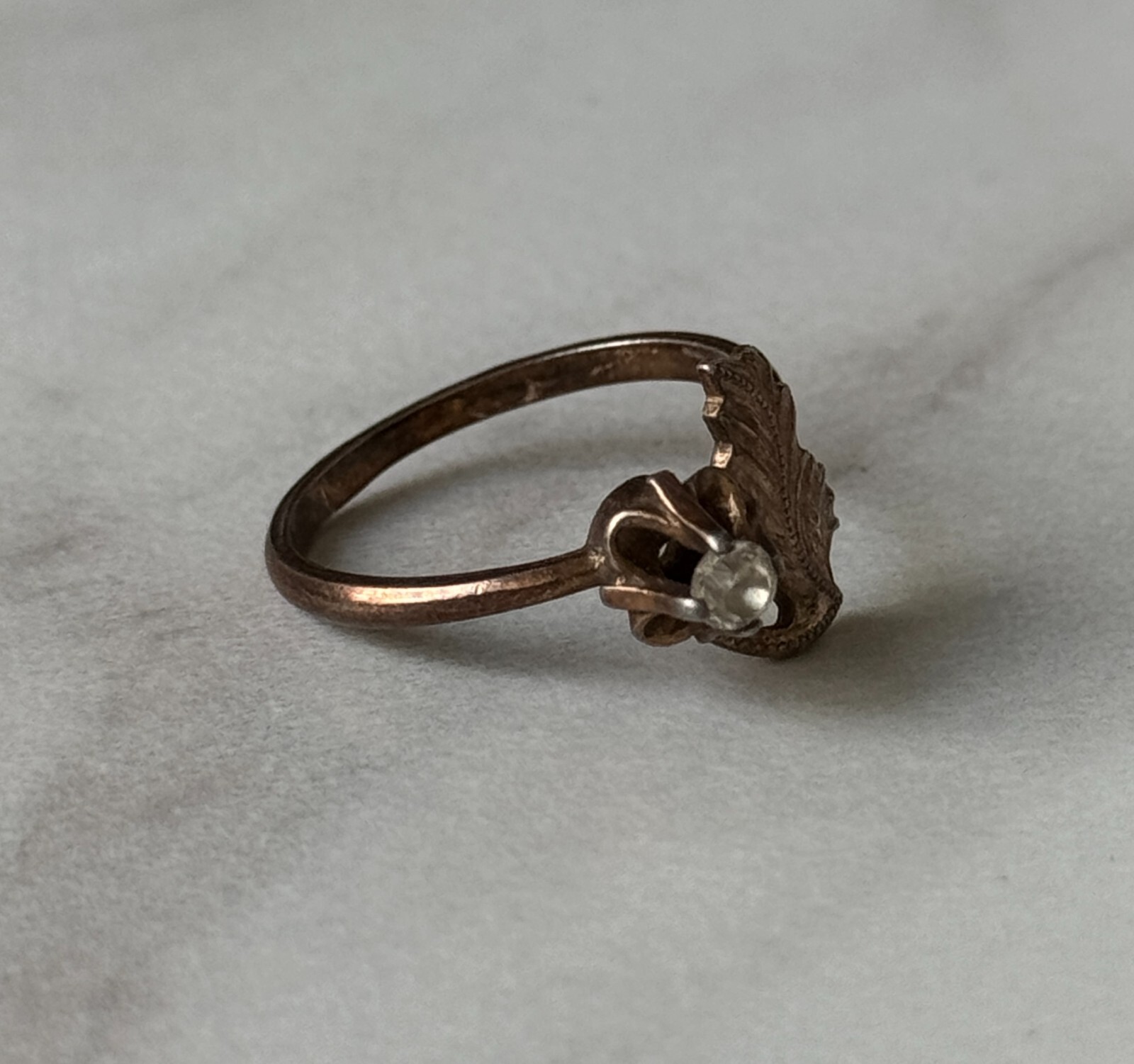 Soviet Women’s Ring 925 Silver Handmade Vintage Size 5.5 / 16 USSR