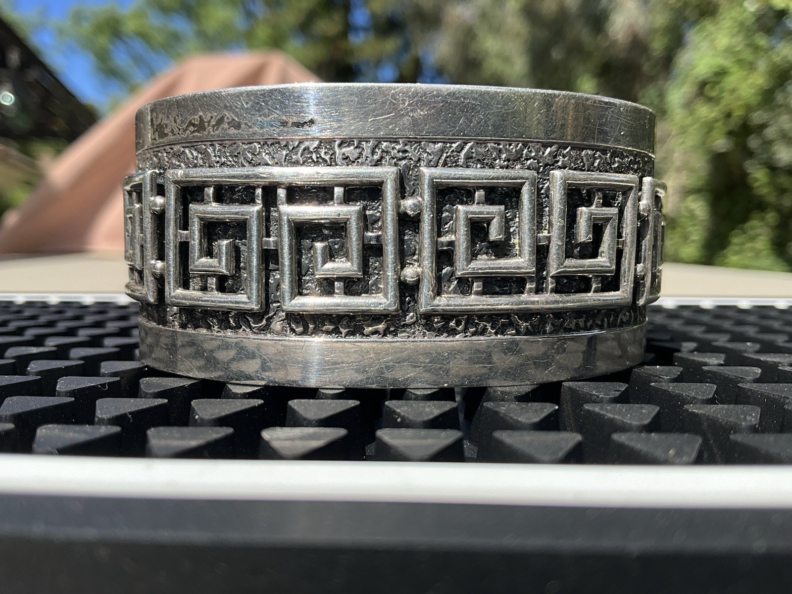 Vintage Danecraft Sterling Silver Cuff Bracelet, 45g