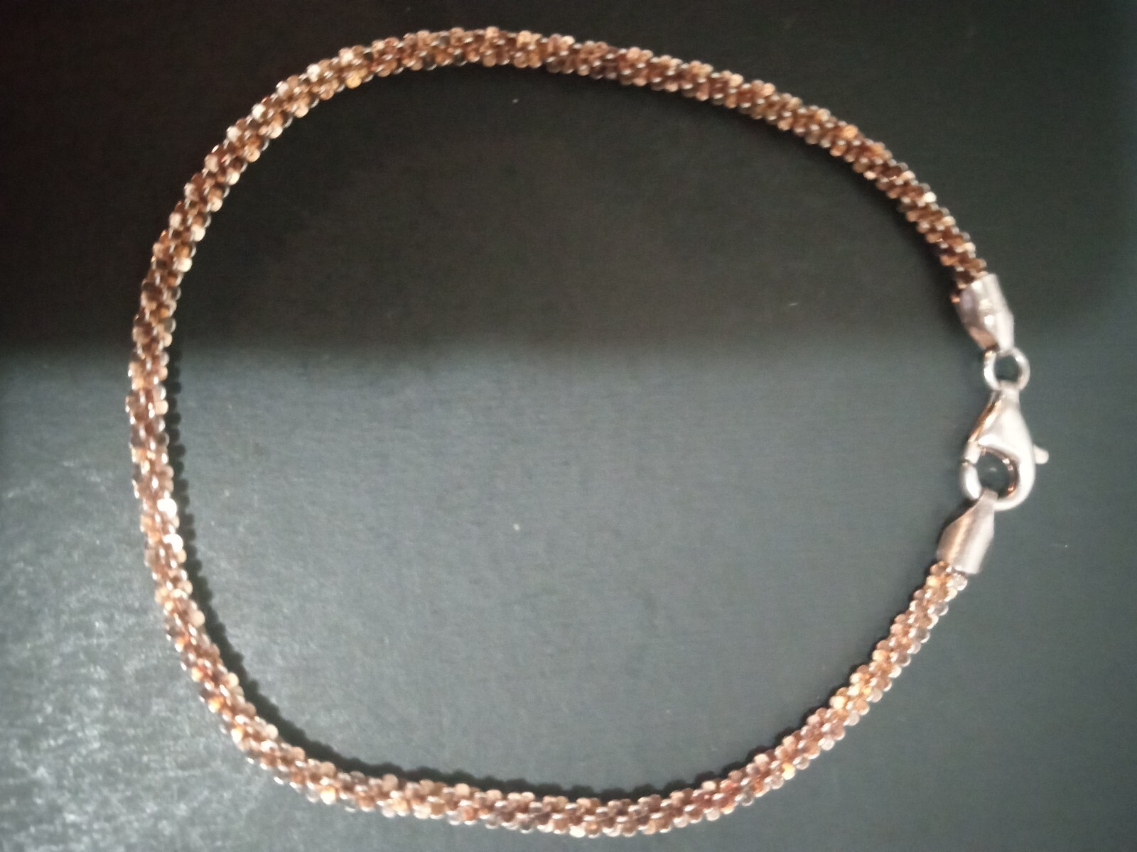 AGI Bracelet 925 ITALY Tested Vintage 8″ Vermeil