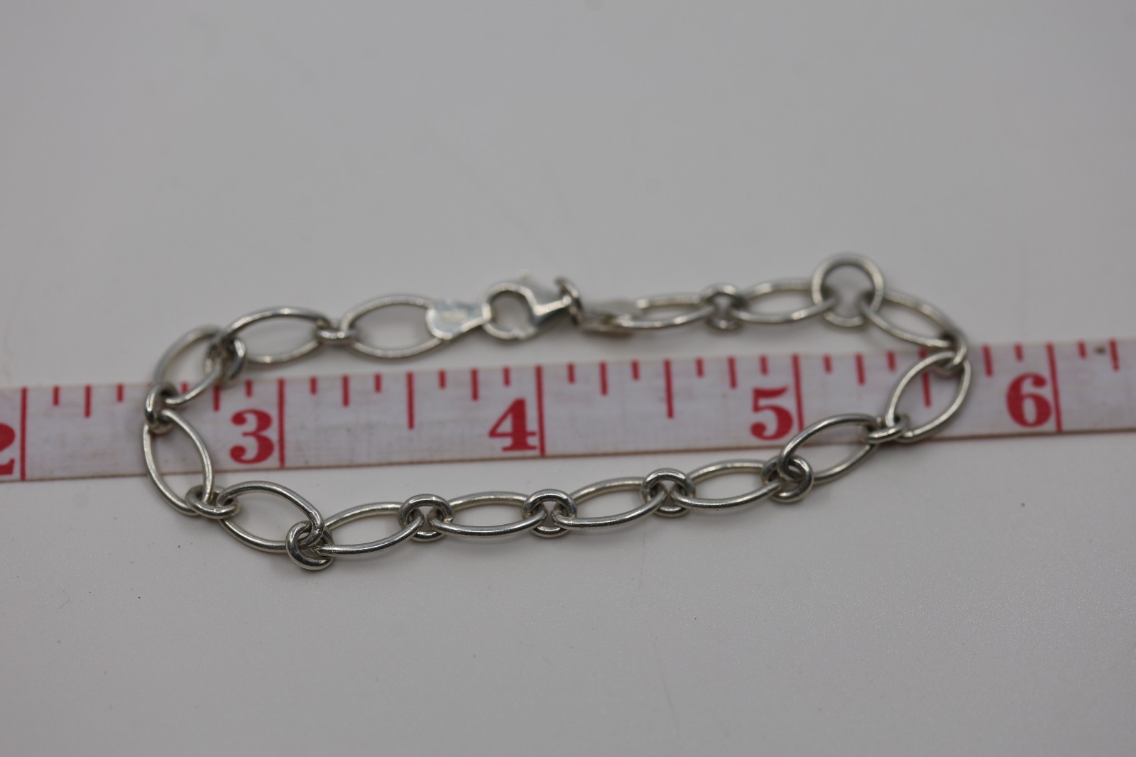 Chain Link Bracelet Sterling Silver