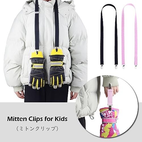 Mitten Clips for Toddlers Kids Gloves Clips Adults Dress Clips Back Cinch