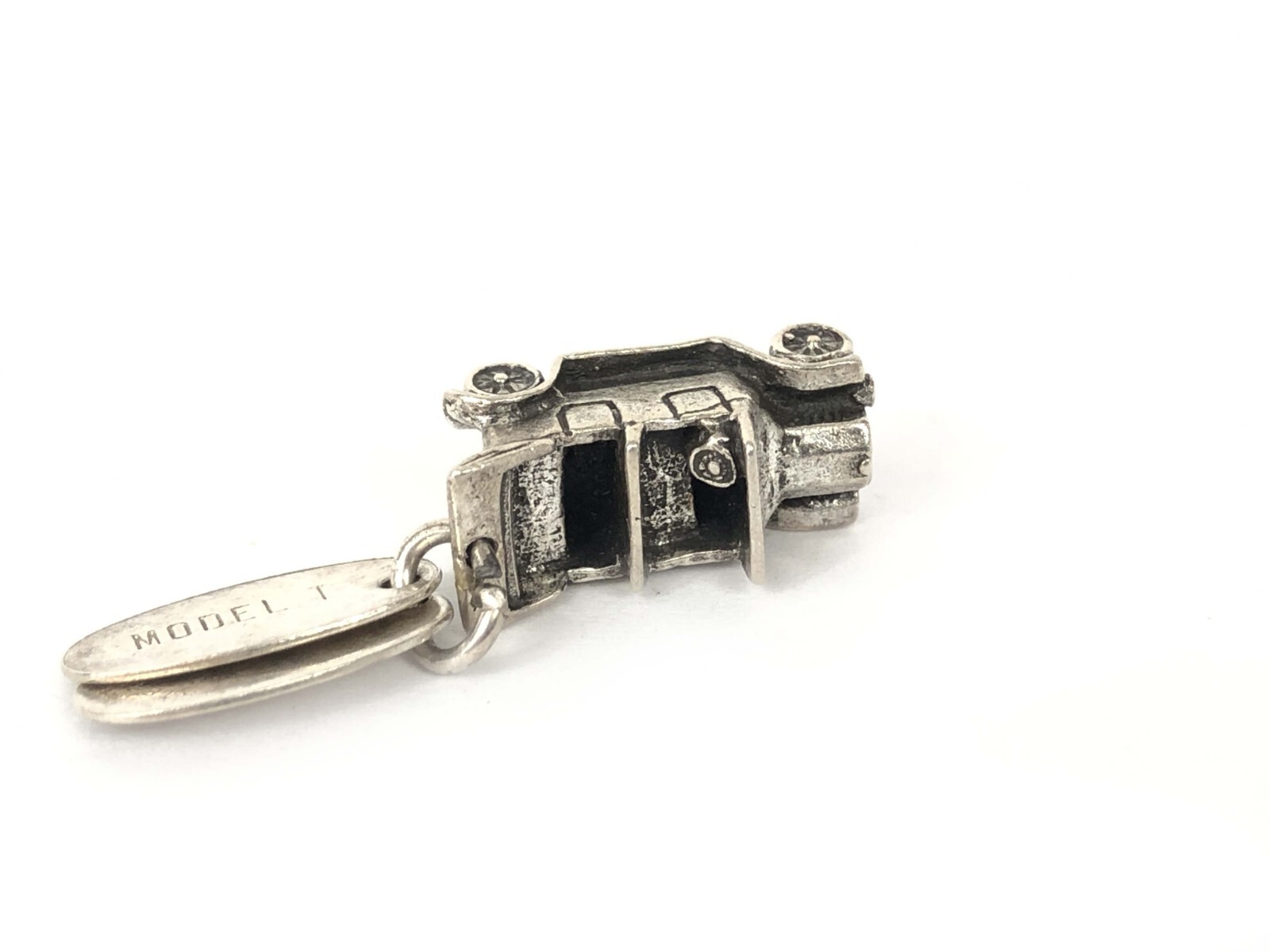 Model T Charm Harrah’s Charm w Tags Solid 925 Sterling Silver .75″ Pre-Owned