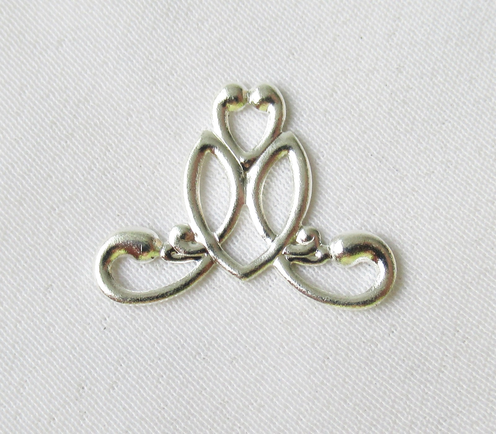100pcs Brass Stamping 19x14mm Filigree Findings for DIY Jewelry Making
