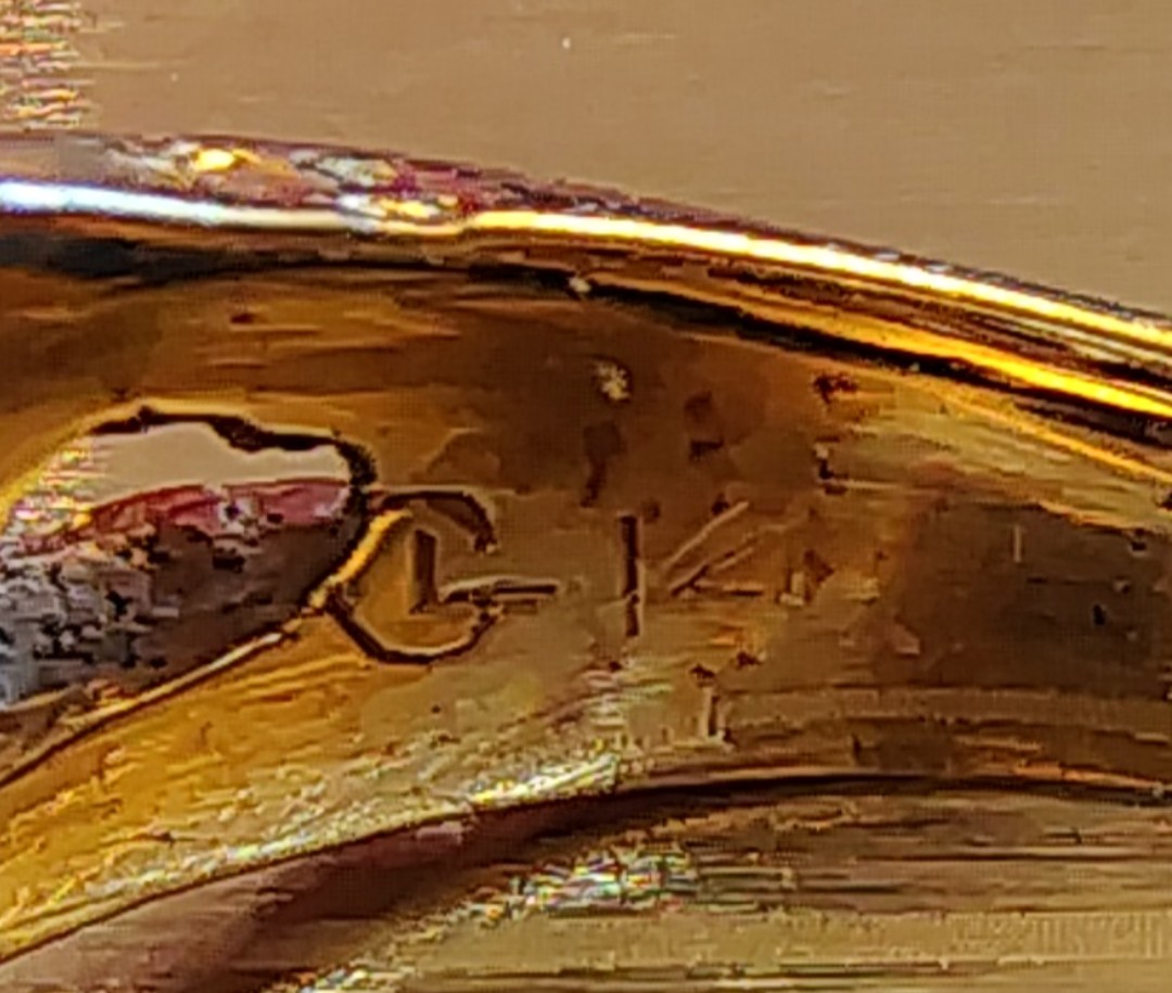Gold Modernist Brutalist Nugget Coral Cast Ring Mid Century Vintage Sub 14k 9 Gr