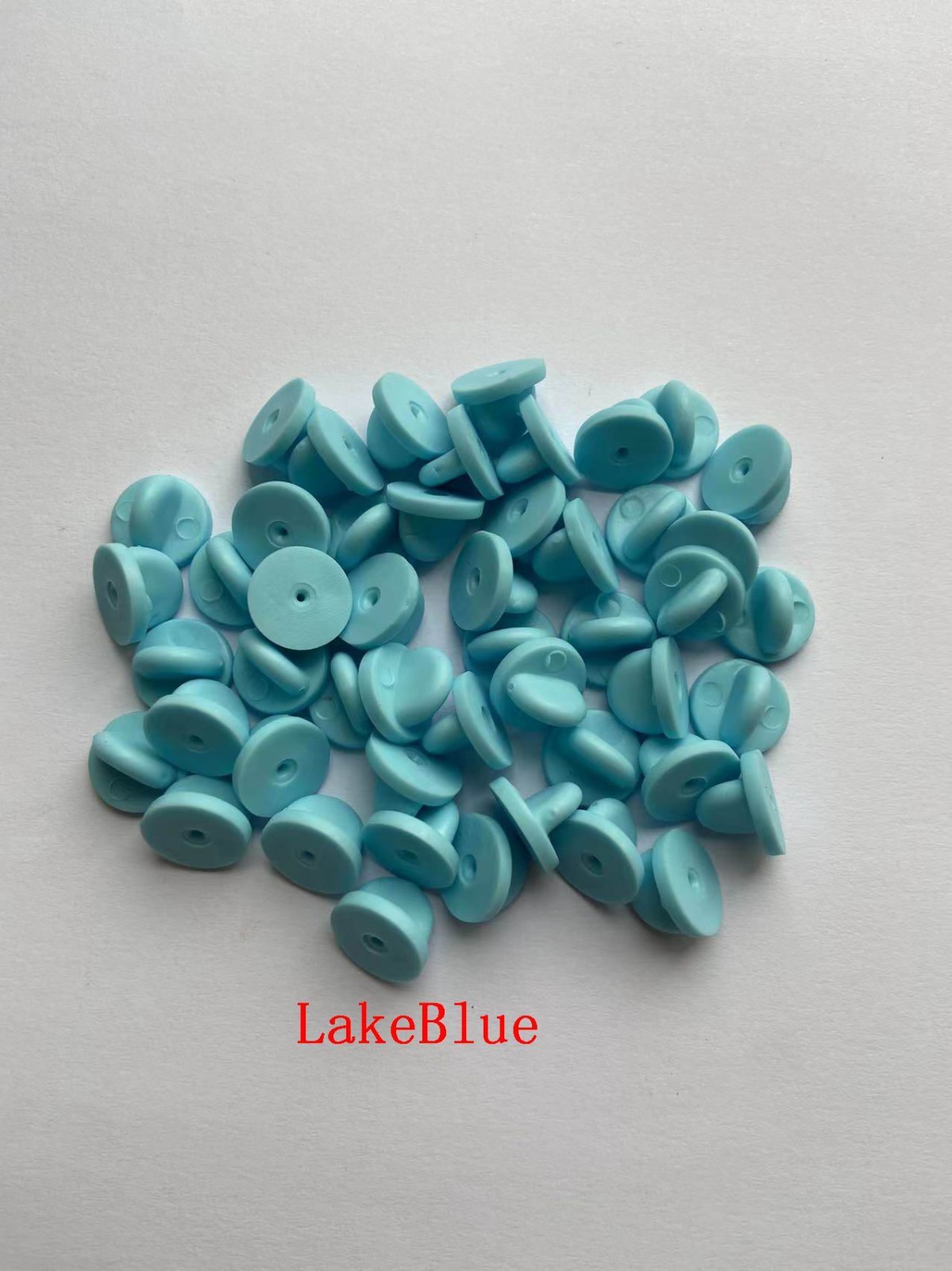 wholesale pvc rubber pin back clasp clutch hold for lapel enamel badge military