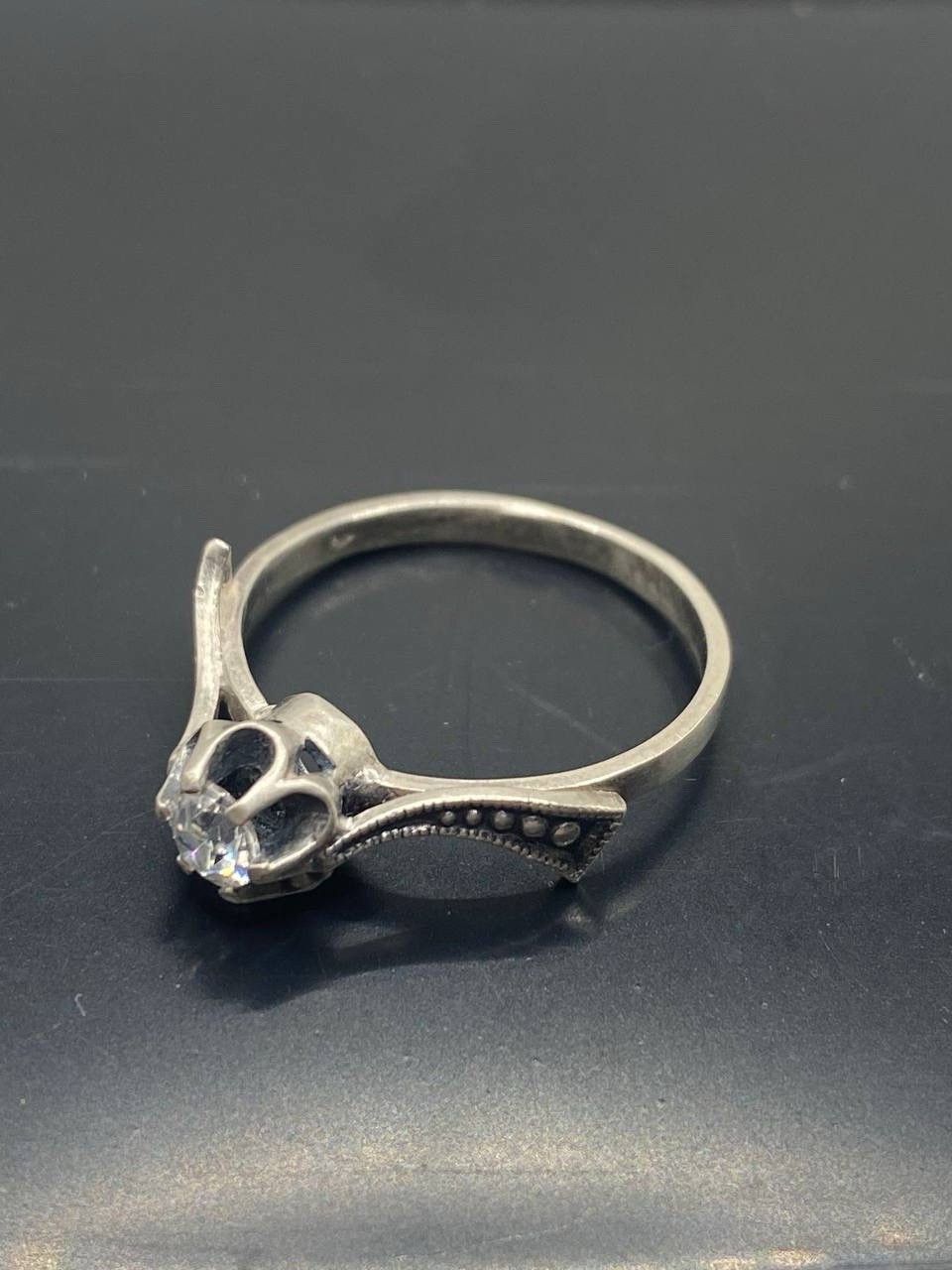 Old Ring Sterling Silver 925 Size 7.5
