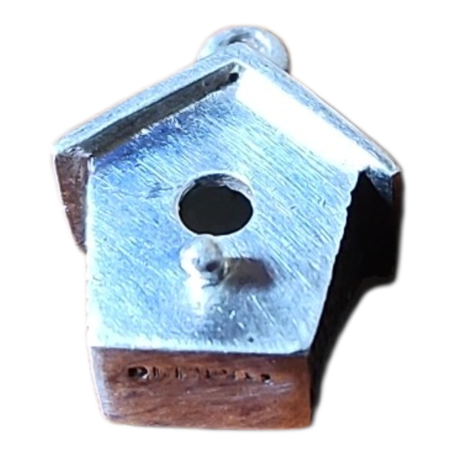 Estate Sterling Silver Brown County Silver Co. Birdhouse charm