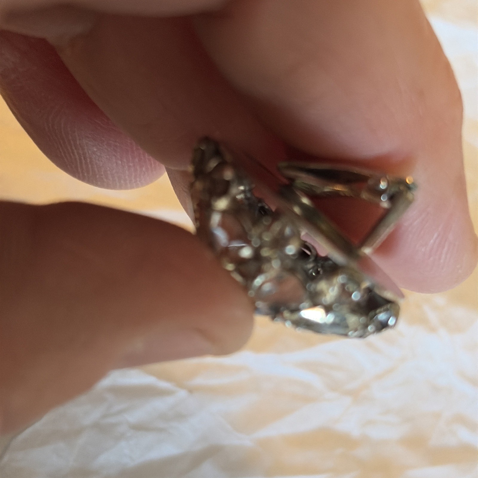 Vintage Fred Block Earrings-circa 1930-50, Older Earrings That Still Sparkle