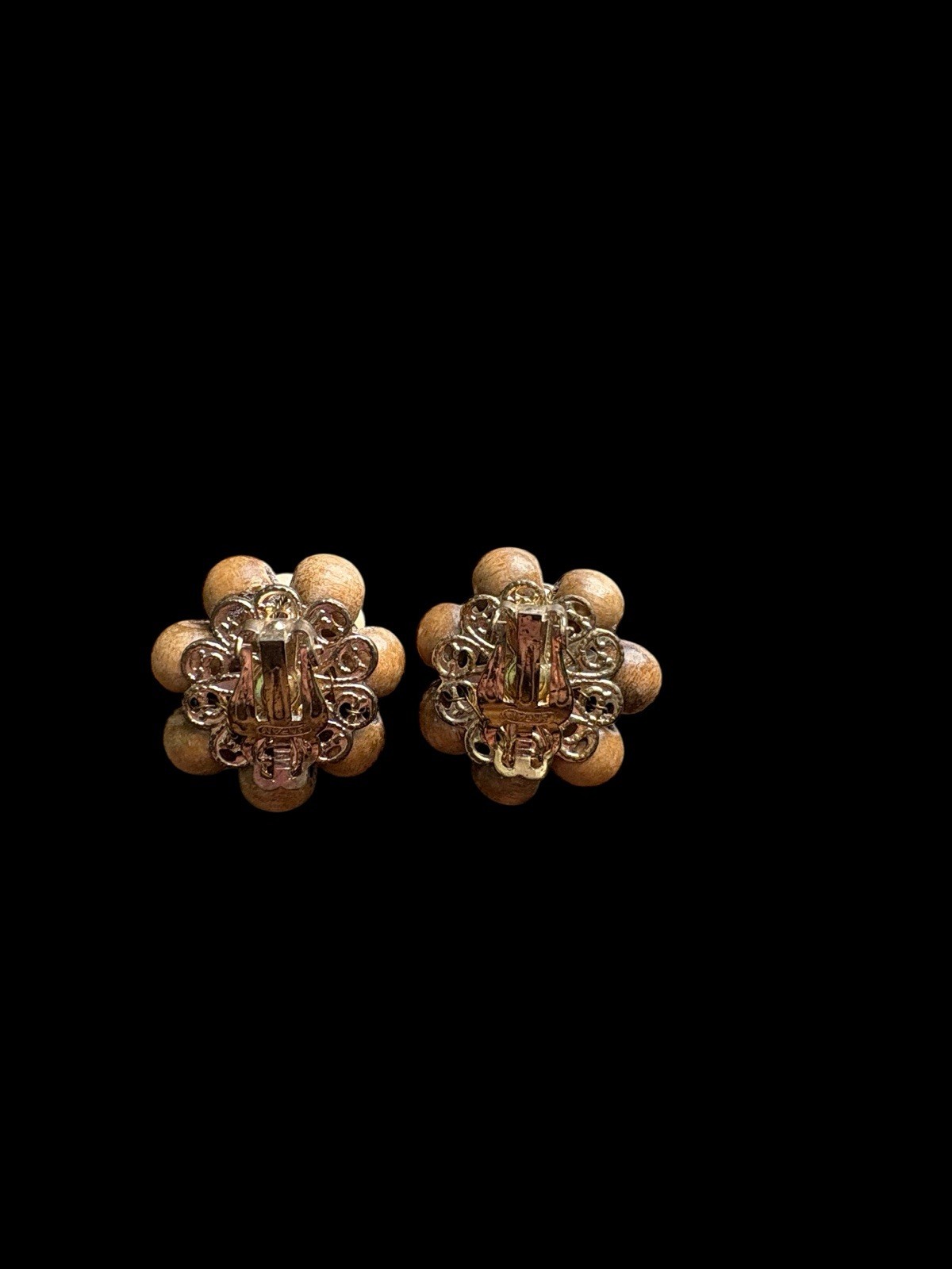 Vintage Beaded Cluster Clip On Earrings Lot 11 Japan, Hong Kong