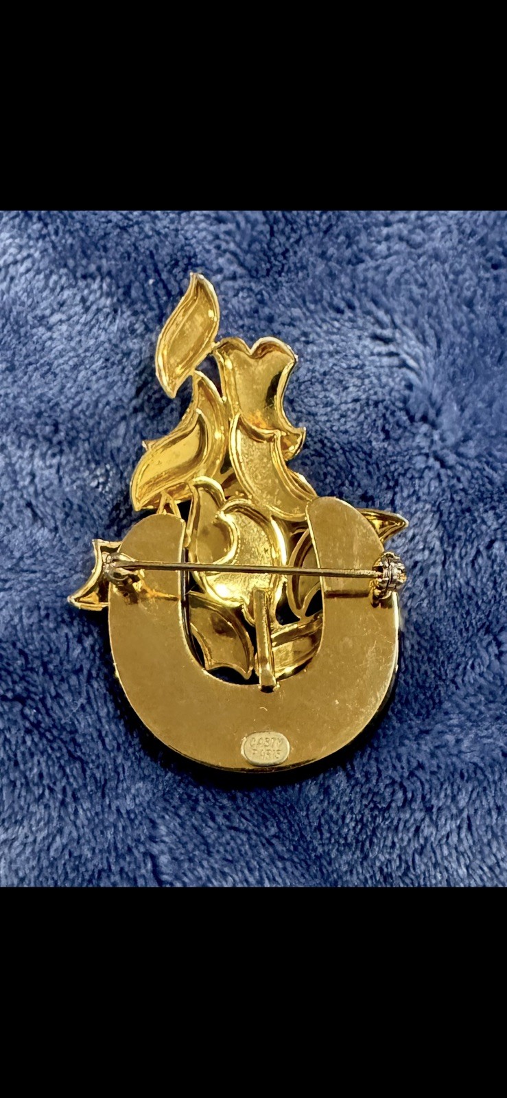 Stunning Vintage Signed Grosse Germany For Christian Dior Brooch Circa