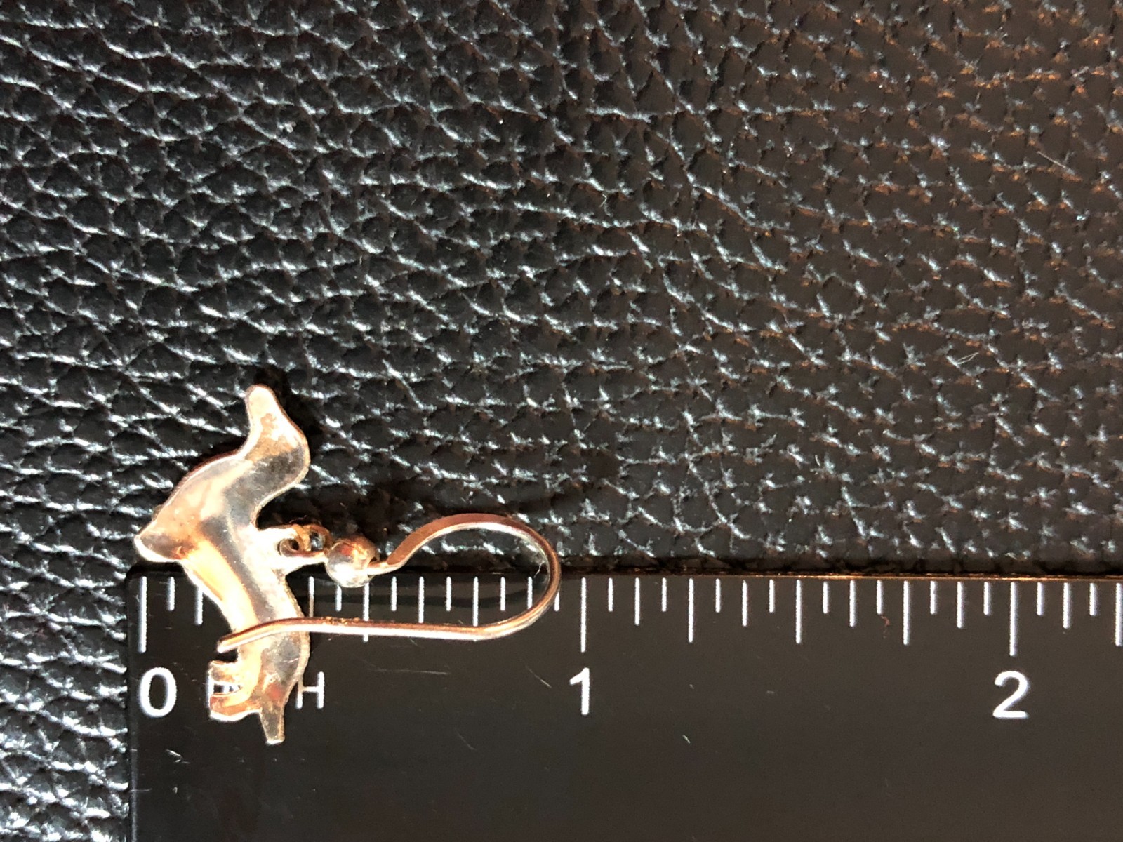 Vintage Sterling Silver Dachshund DOG Earrings Enamel Zarah Jul Pinkham 925 7794