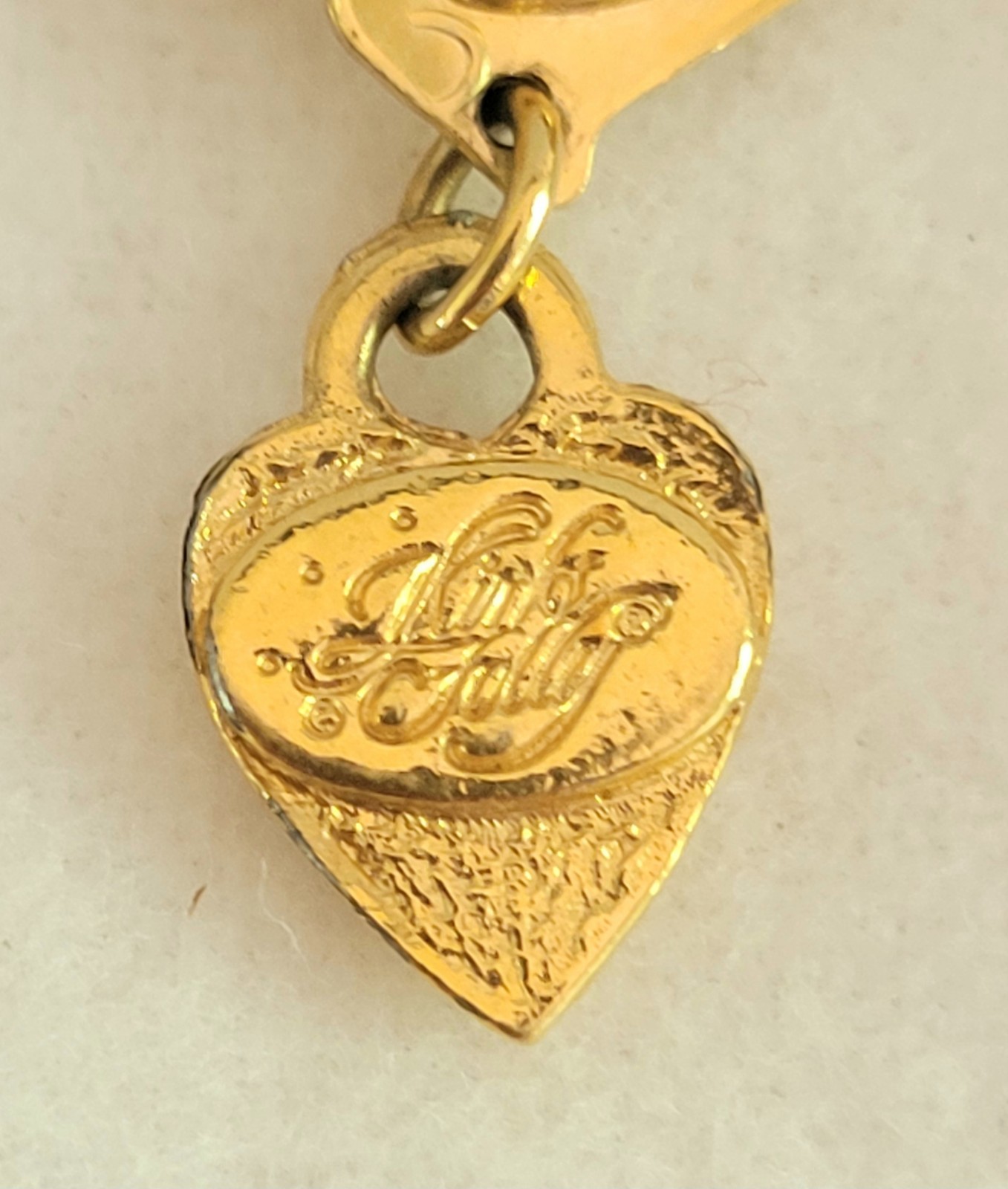 Vintage 1990s Kirk’s Folly Cat Charm Bracelet Gold Tone Rhinestones Cat Lady