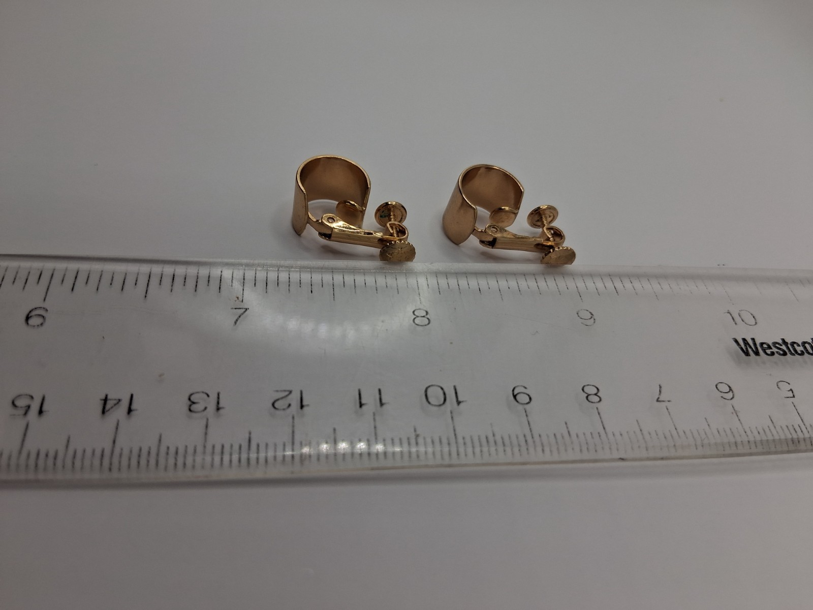 Vintage Earrings Lot 5 Pairs Clip/Screw Back Napier, Vendôme Pat.
