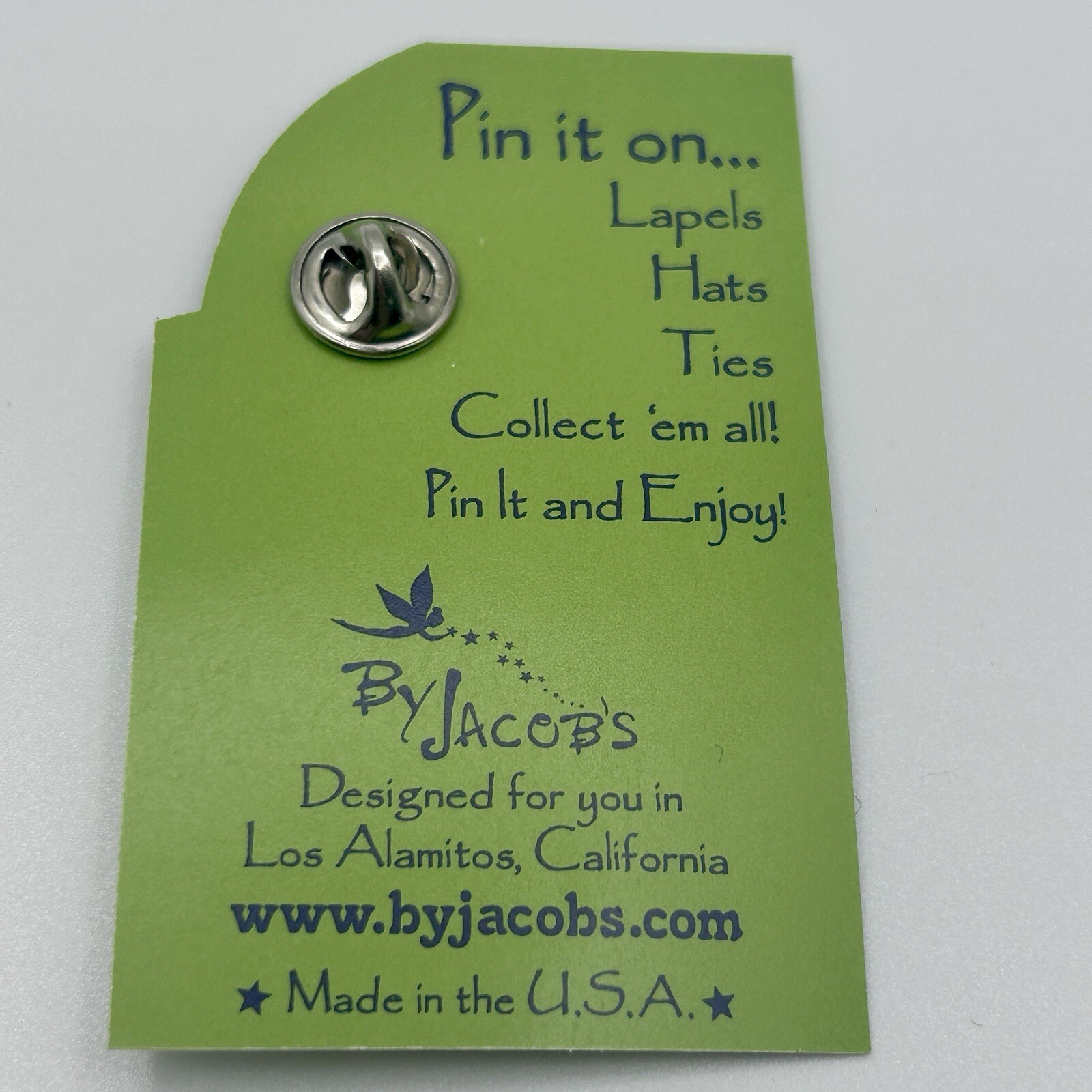 Vintage Lapel Pin, Made In USA – Perfect Addition To Any Outfit!