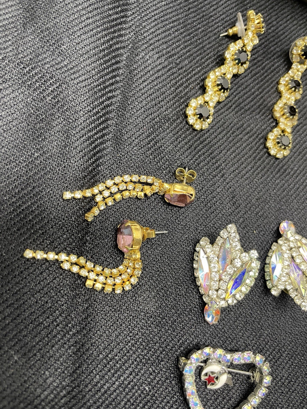 Mixed Lot Costume Jewelry See Pictures Wear/Details