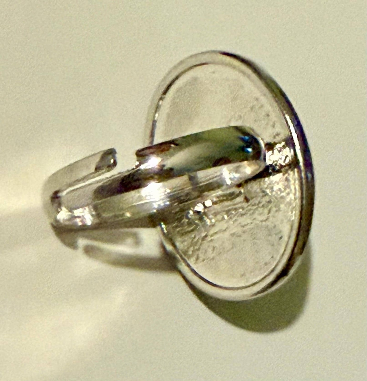 Vintage 1970’s Fancy Mood Ring 311 Large Plain Adjustable