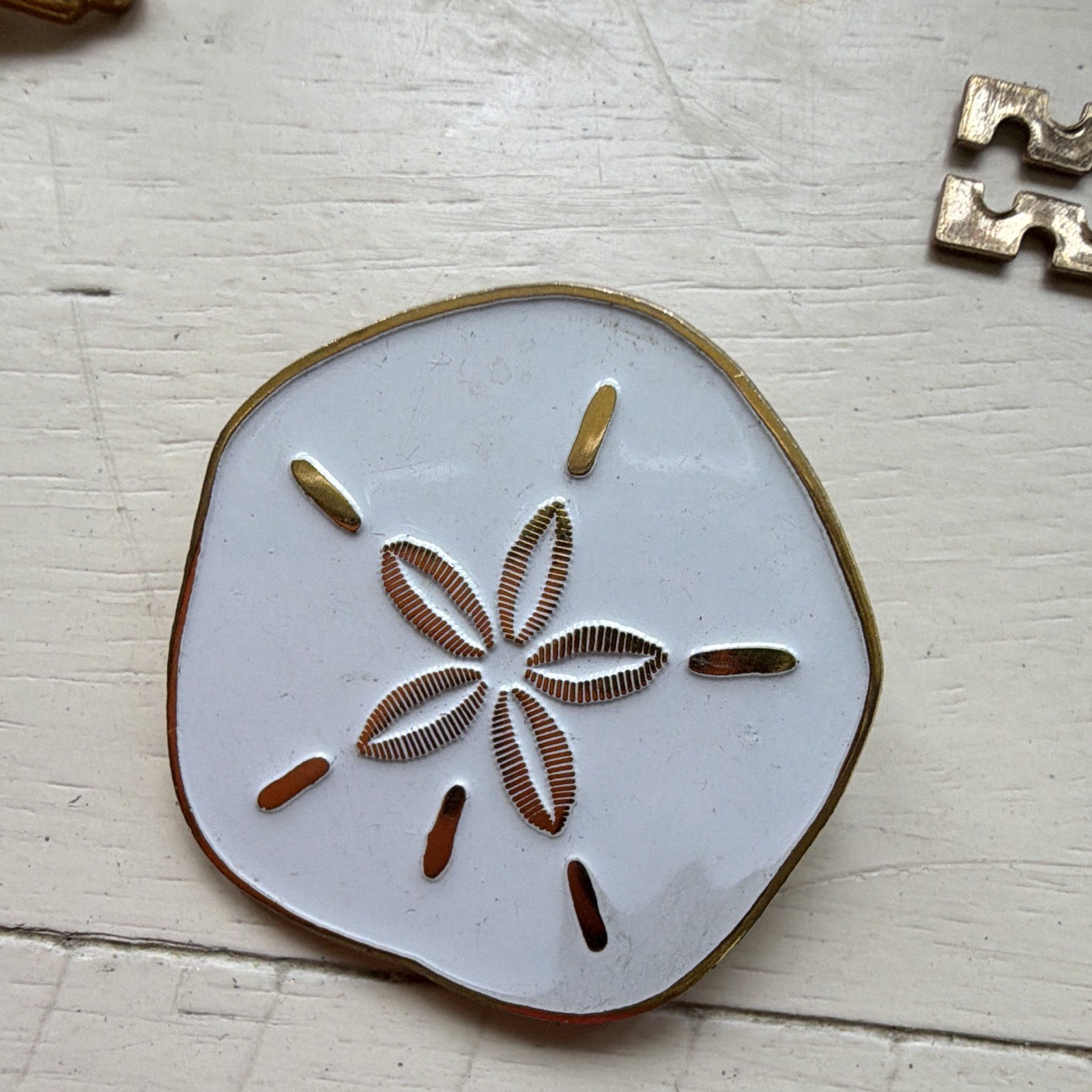 1 vintage David Audette fish pin with 4 other nautical beauties
