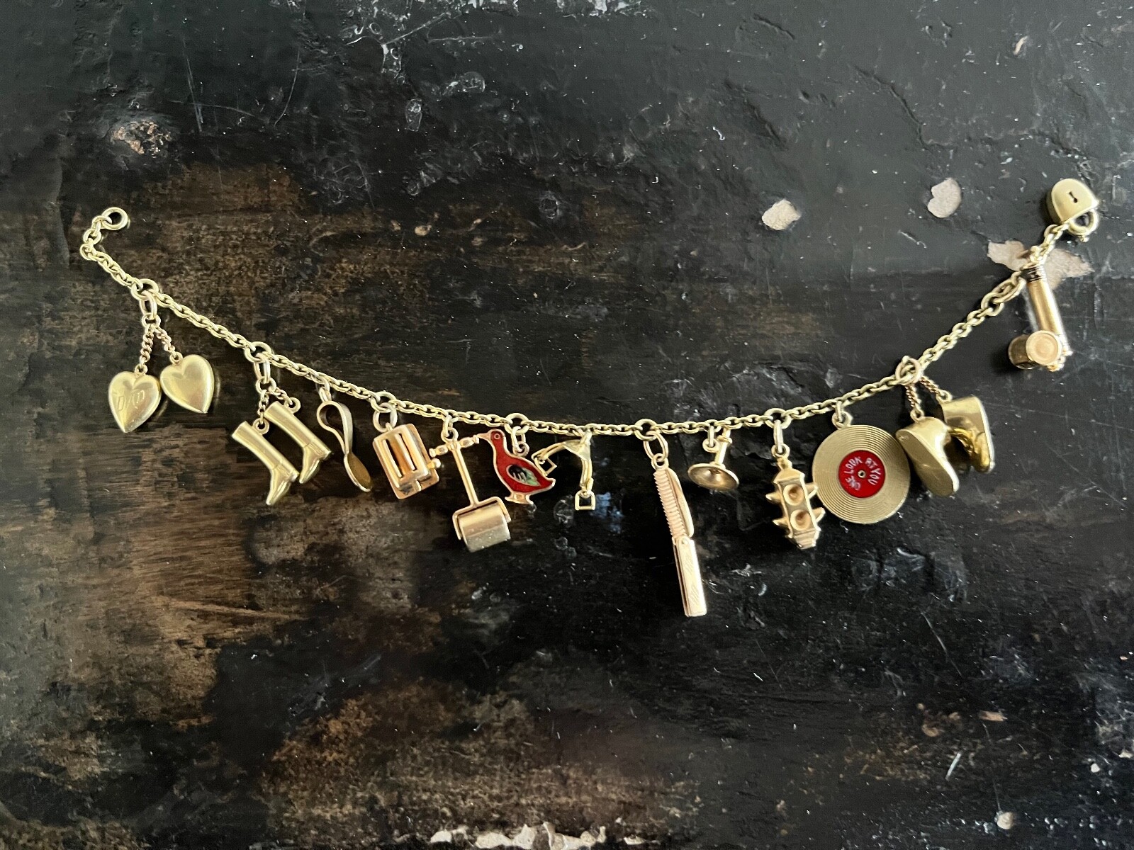 Nannette’s Unparalleled Trio of Charm Bracelets 1920-30’s — none better