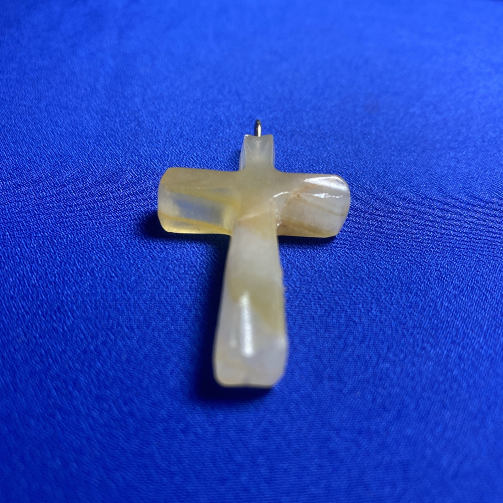 VINTAGE Cross Pendant –Shell/Mother-of-Pearl– 1.75”– Buyer to Confirm Material